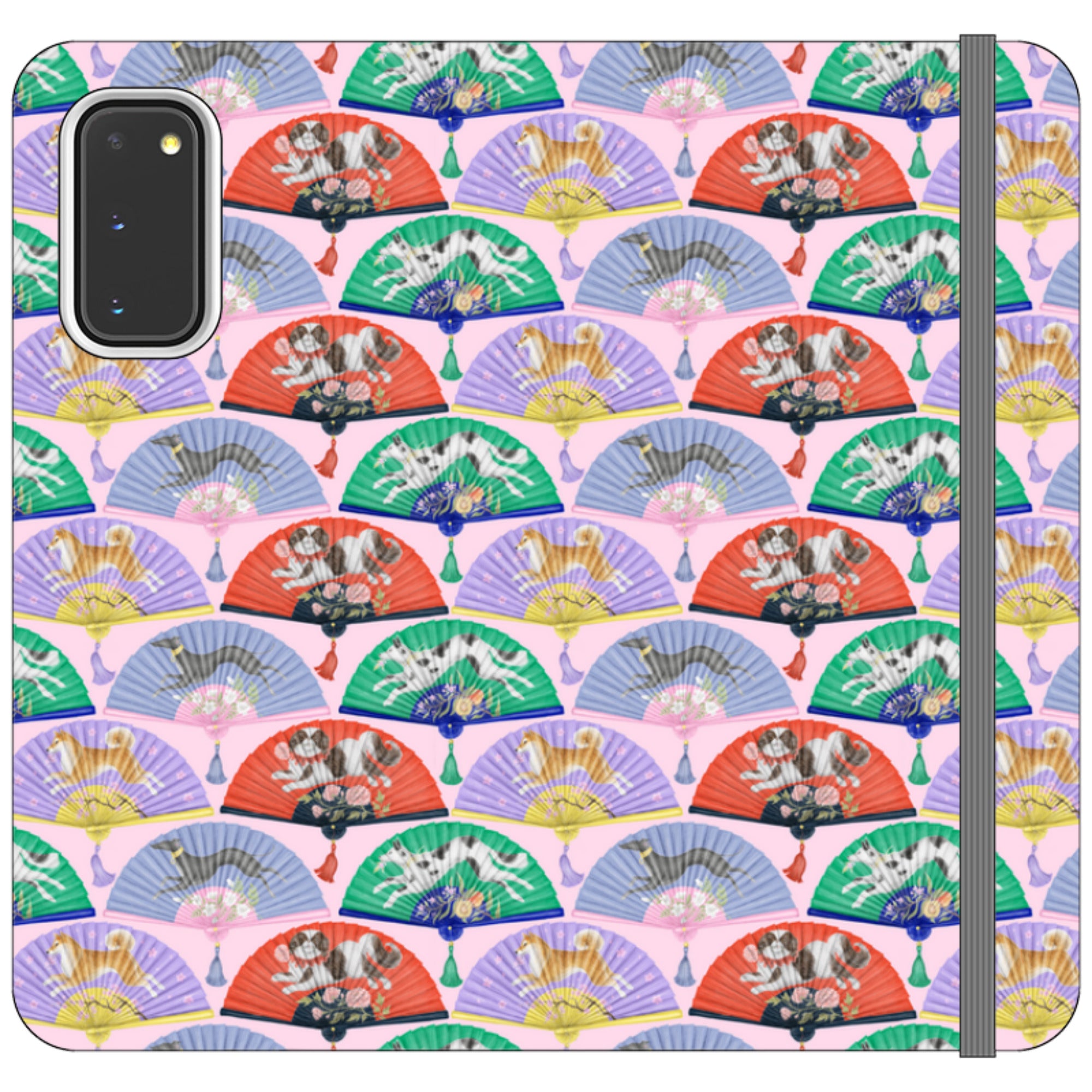 Dog Fan Wallet Case By Catherine Rowe