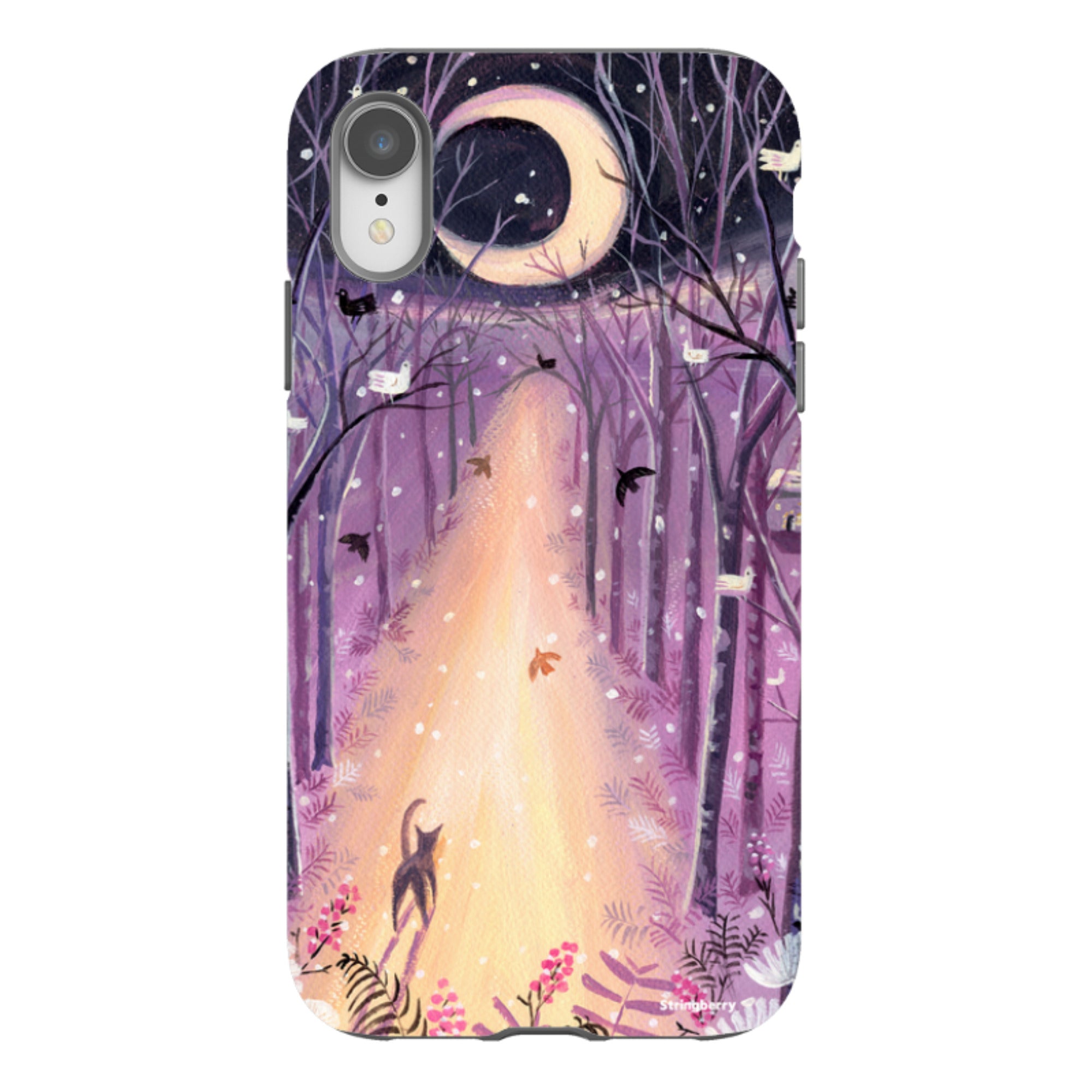 iPhone Tough Case - Forest Cat By Mary Stubberfield