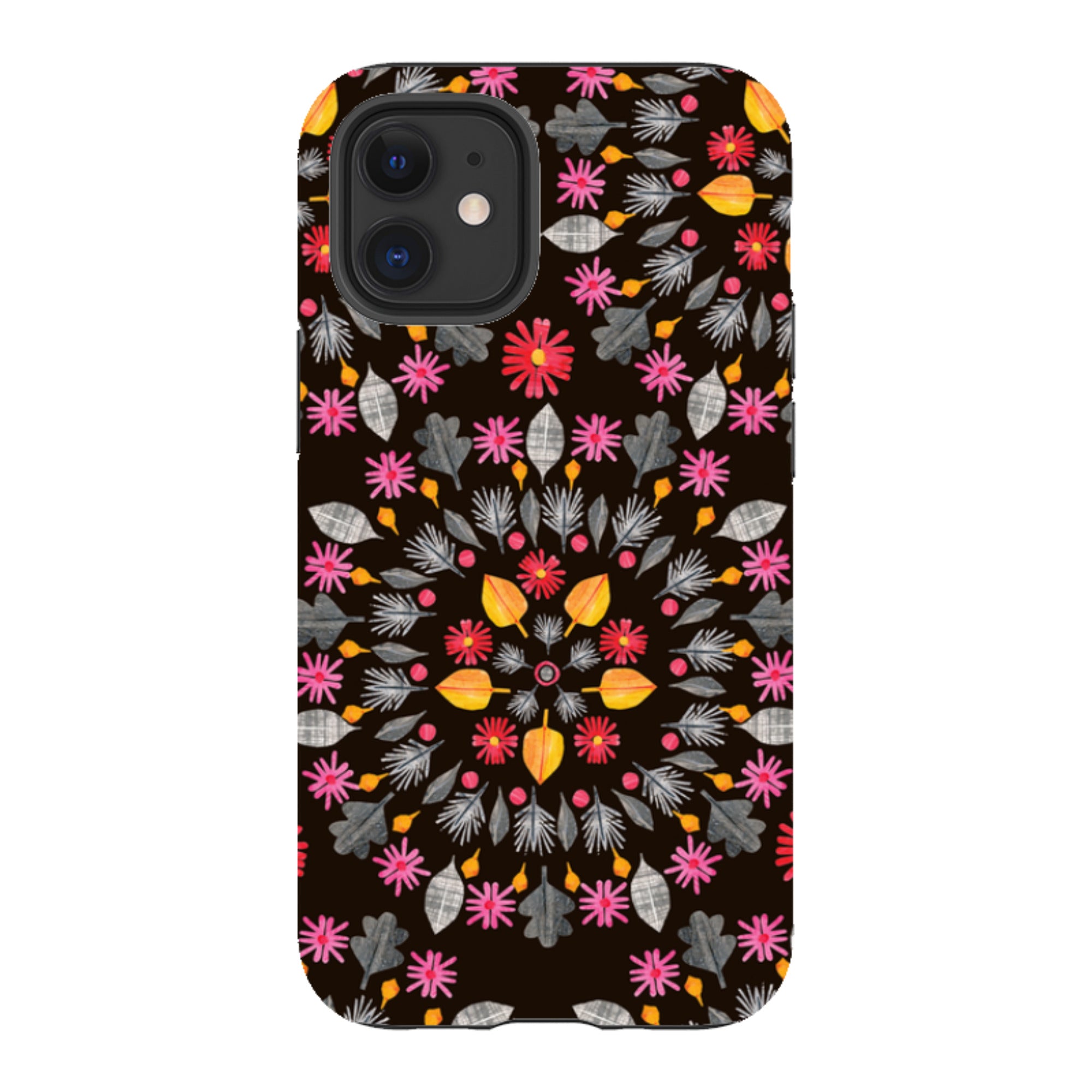iPhone Tough Case - Autumn Mandala By Tracey English