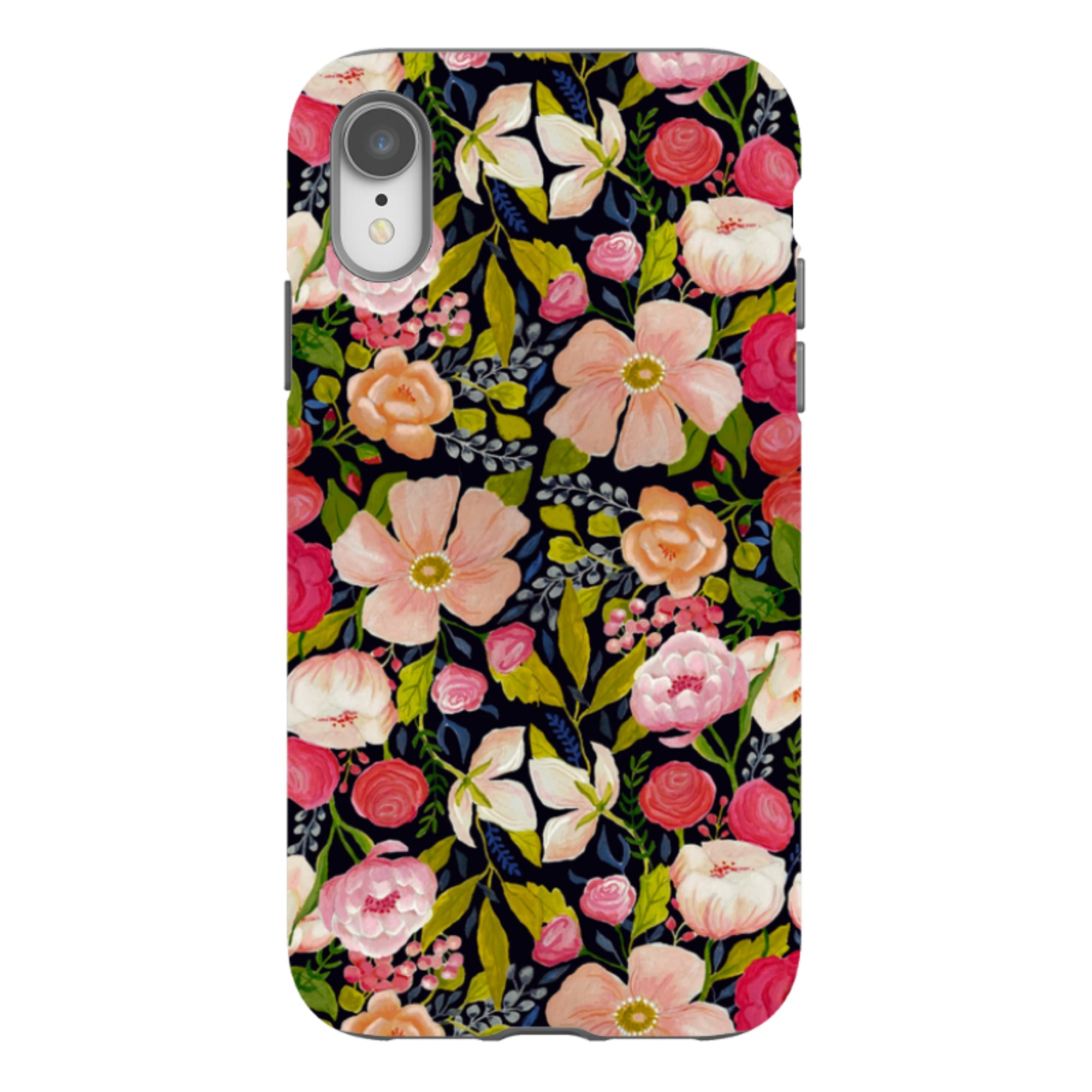 iPhone Tough Case - Vintage Roses By Bex Parkin