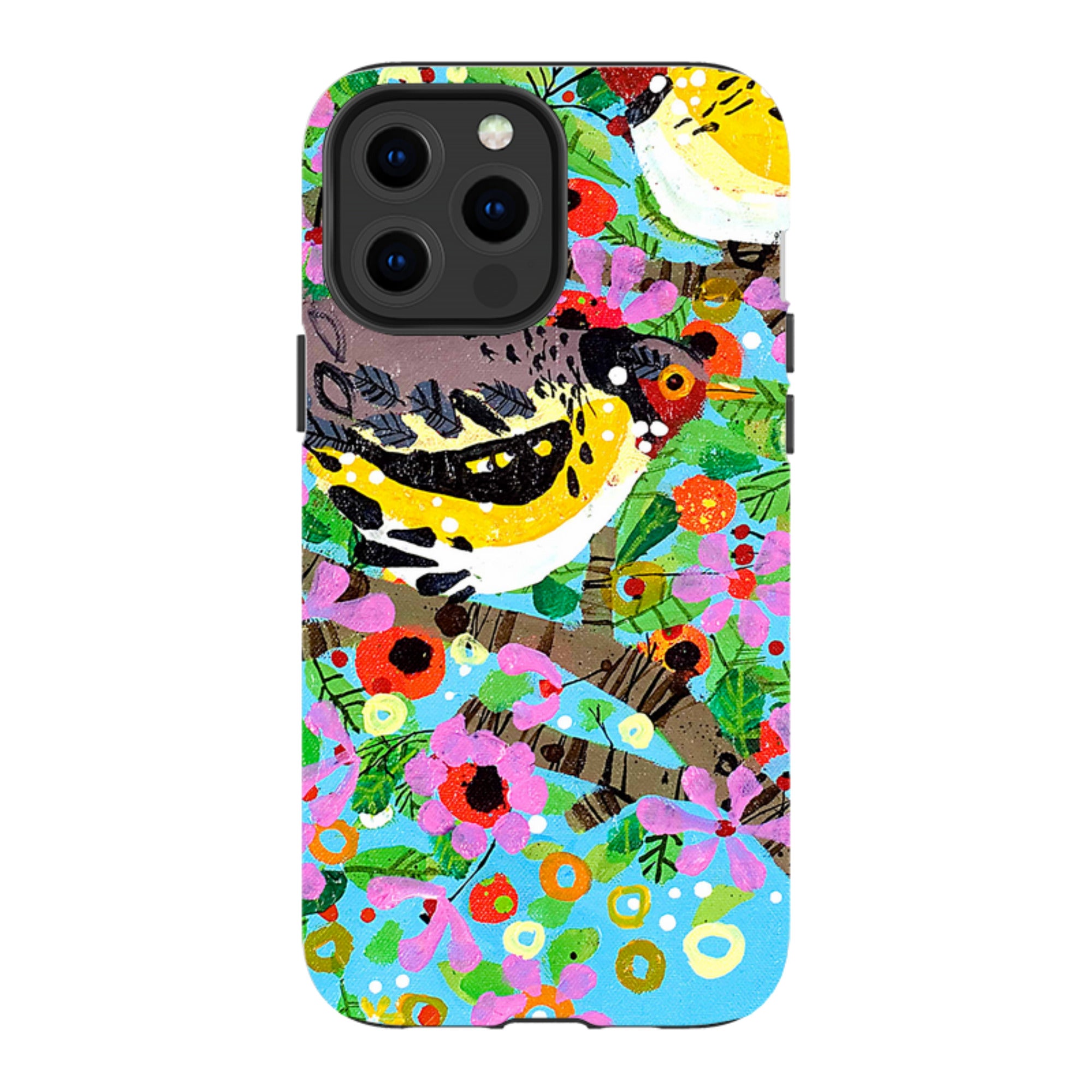 iPhone MagSafe Tough Case -  Finches By Claire West