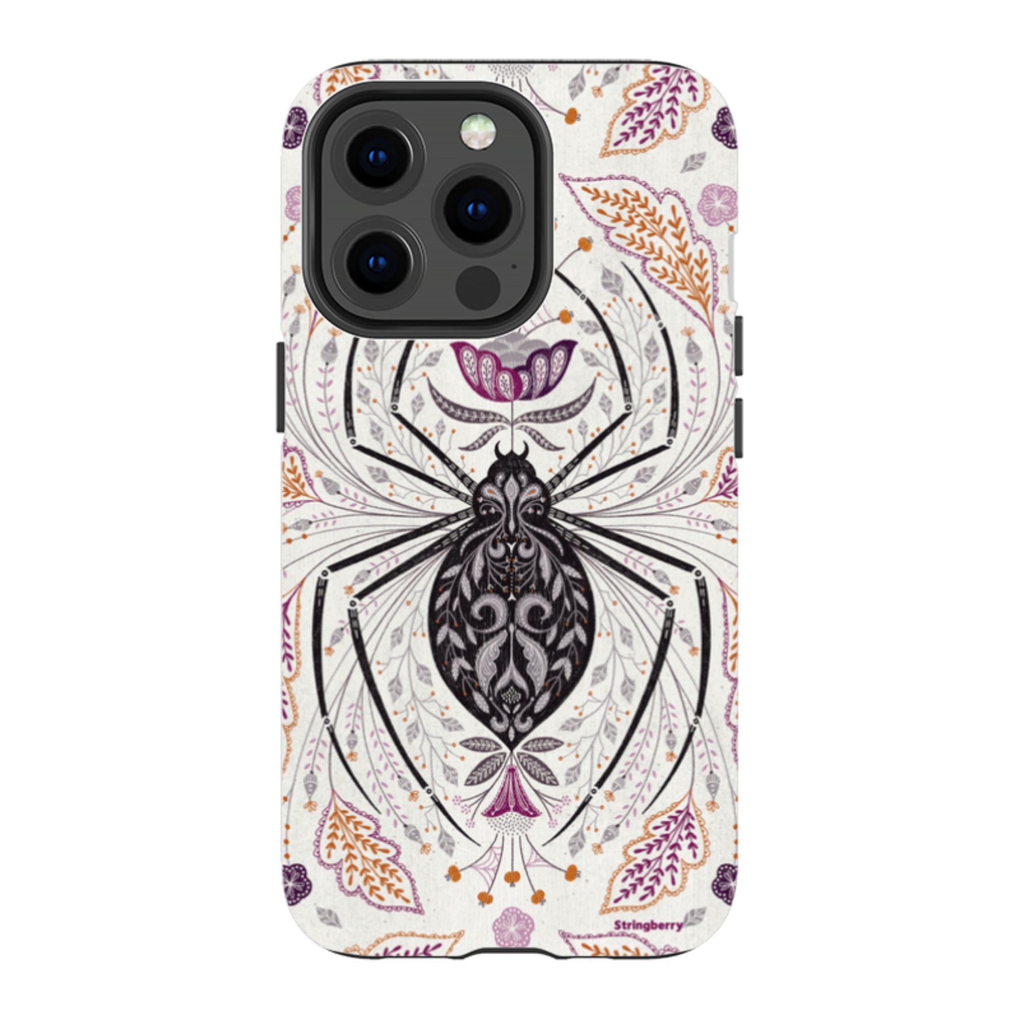 iPhone Tough Case - Spider By Jenny Zemanek