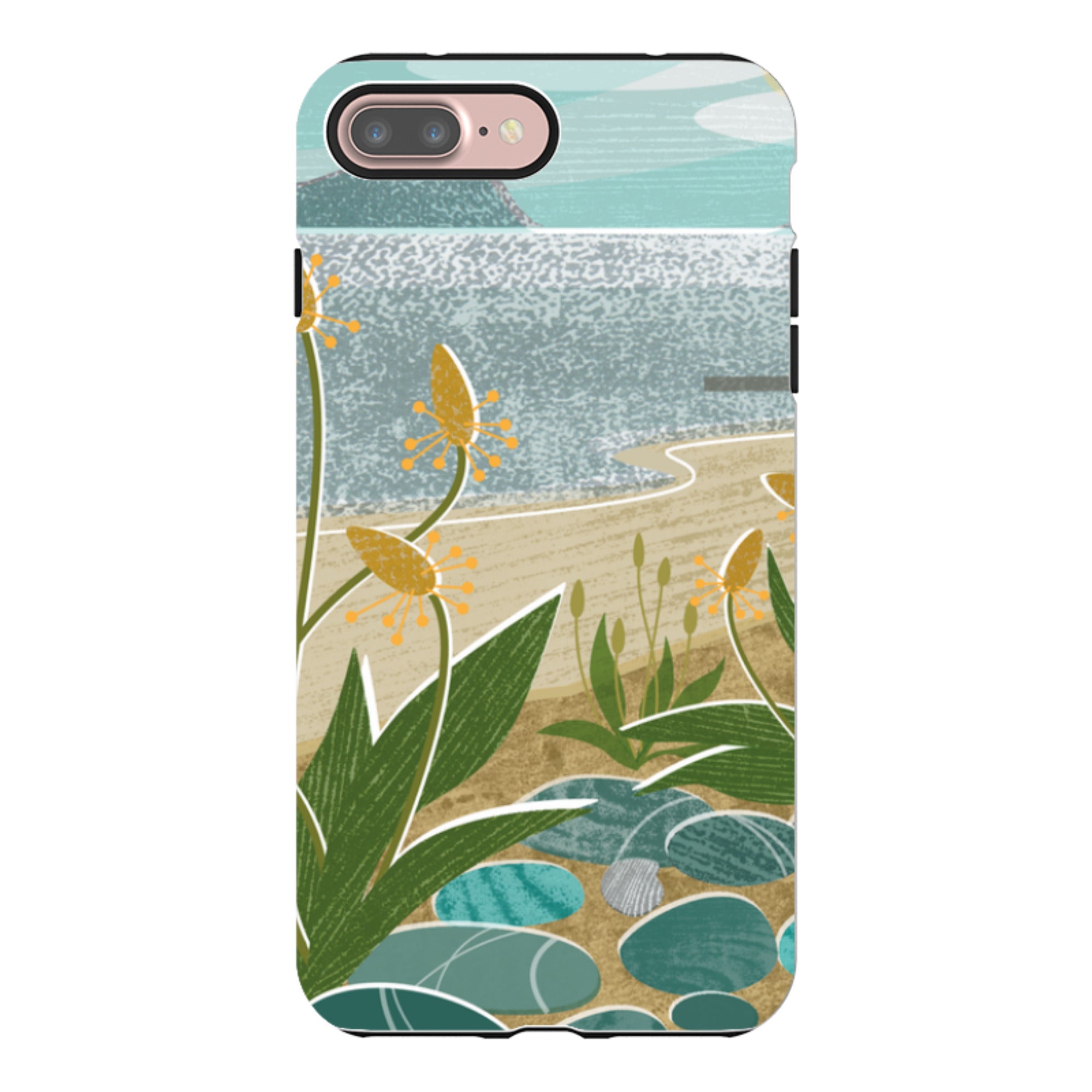 iPhone Tough Case - Shoreline By Liane Payne