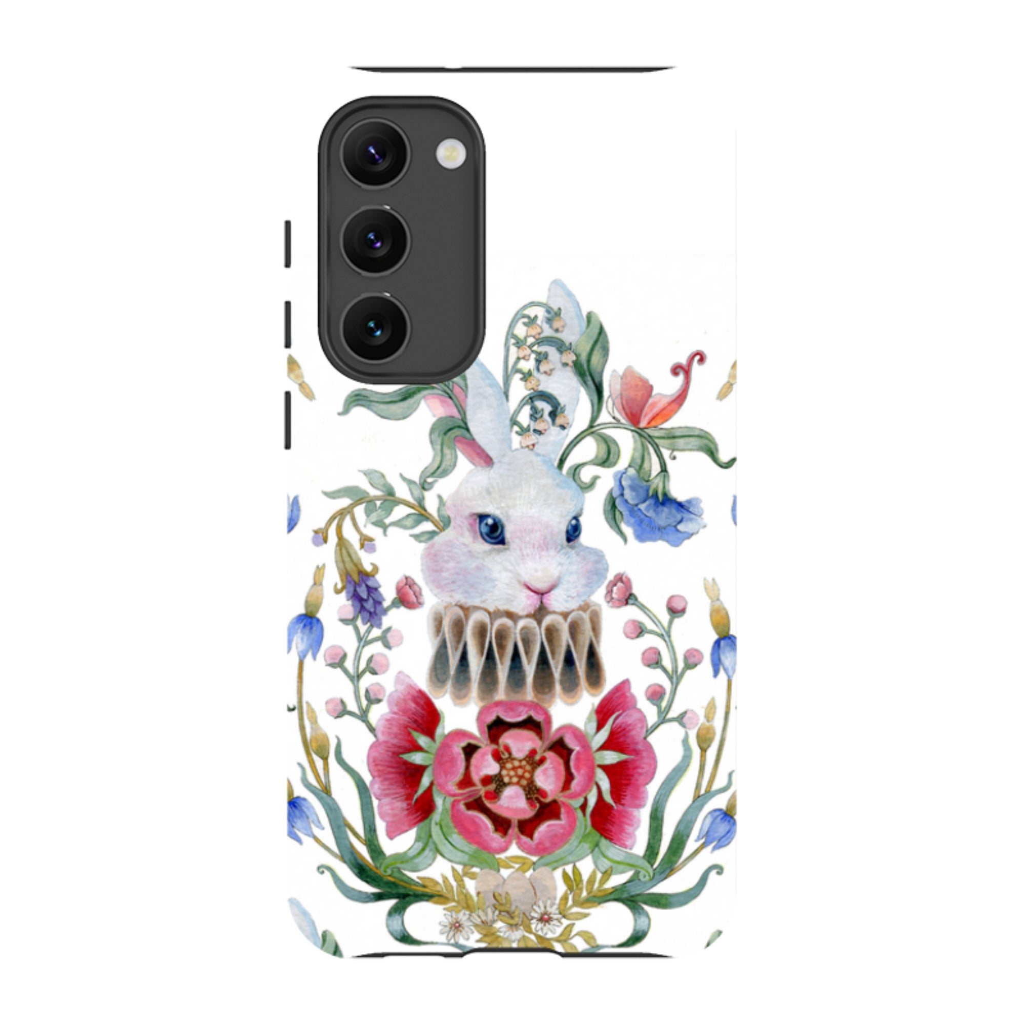 Samsung Tough Case - White Rabbit By Maria Matos