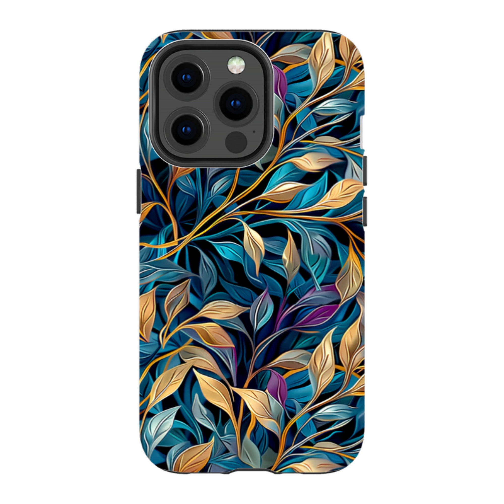 iPhone MagSafe Tough Case - Golden Leaves