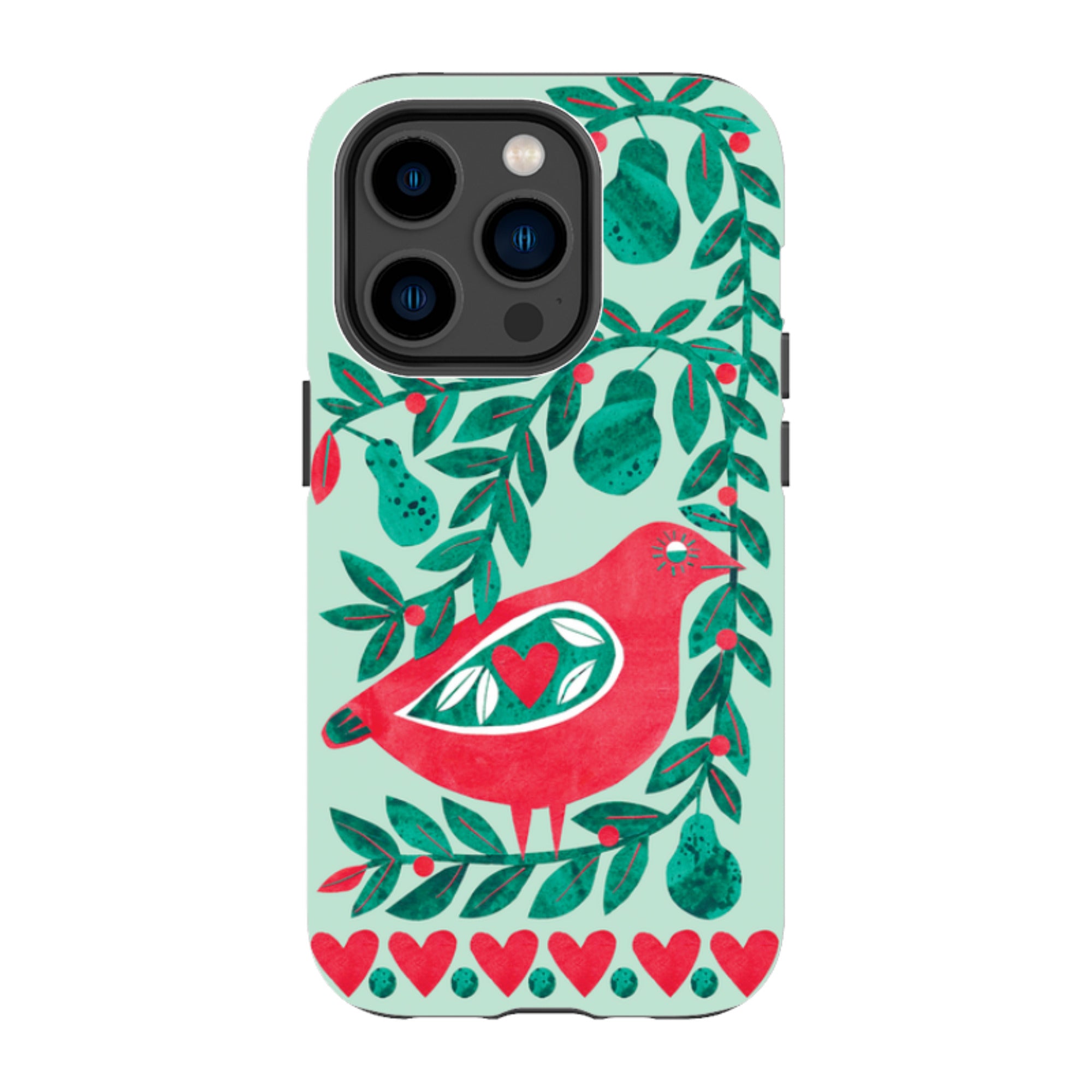 iPhone Tough Case - Partridge With Pears By Tracey English