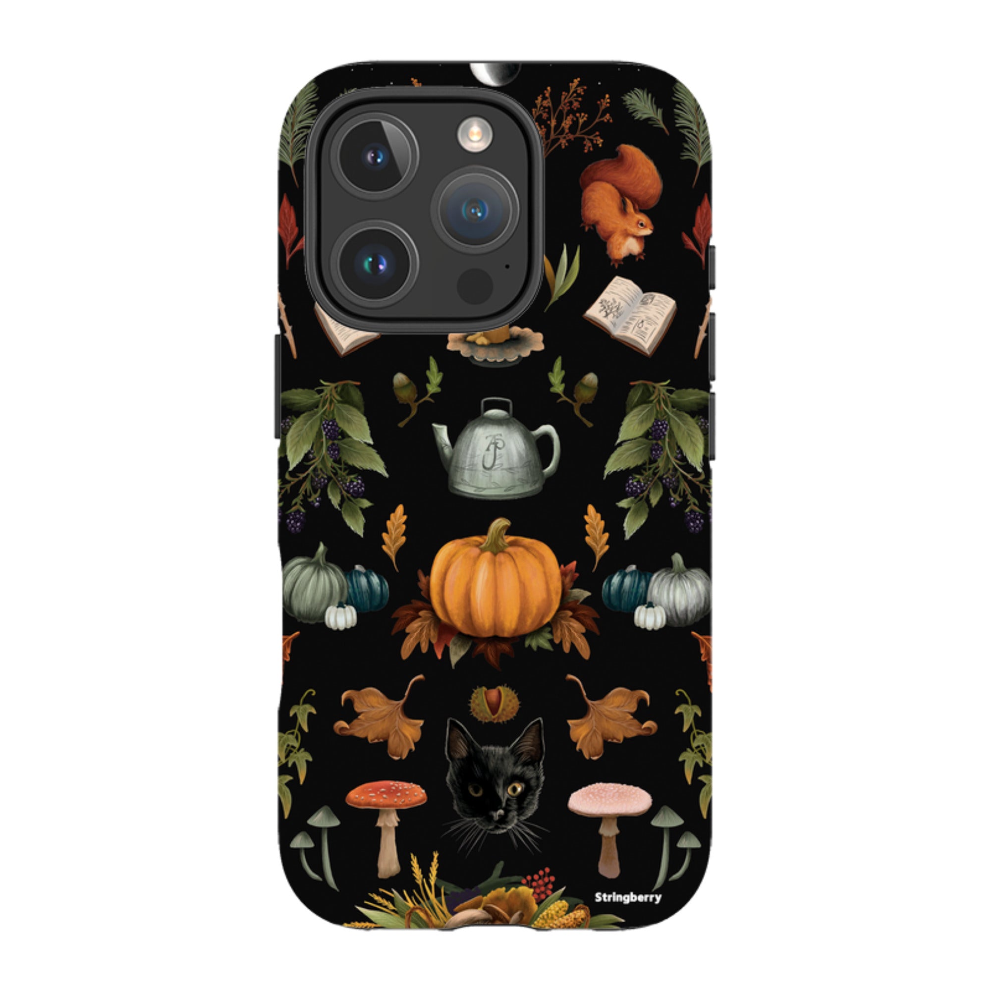 iPhone Tough Case - Autumn Pattern II By Anna Stead
