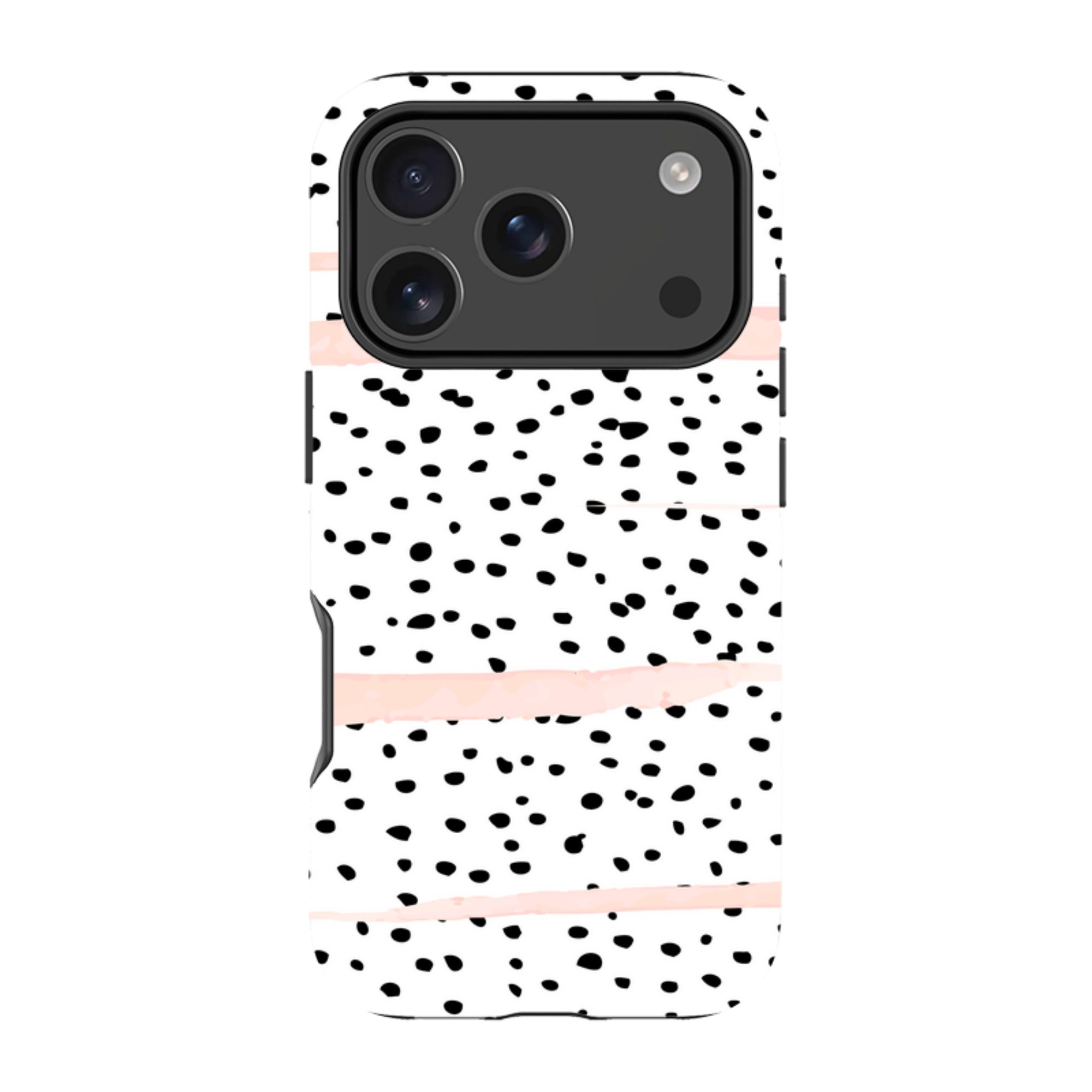 iPhone Tough Case - Dots And Blush
