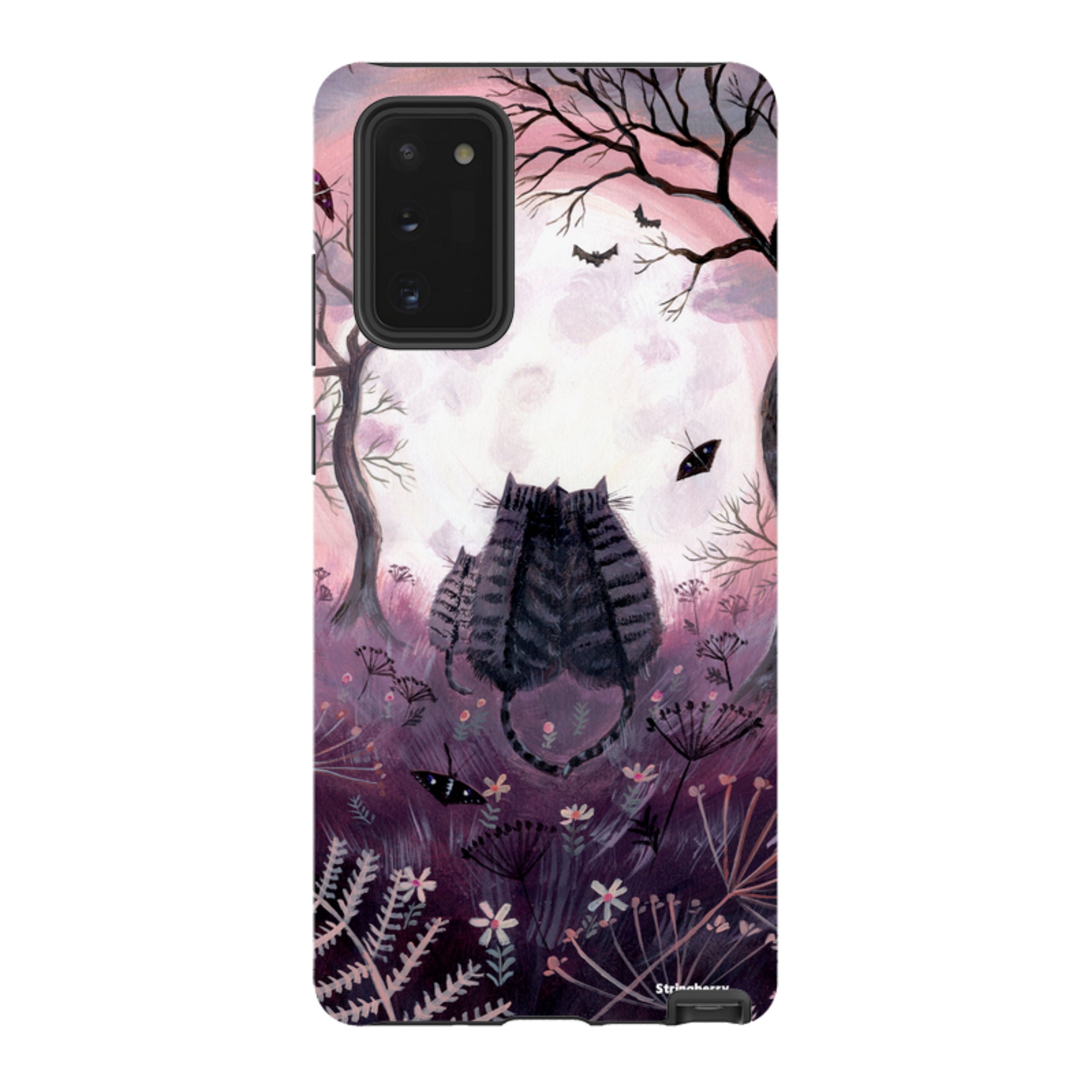 Samsung Tough Case - Spooky Cats By Mary Stubberfield