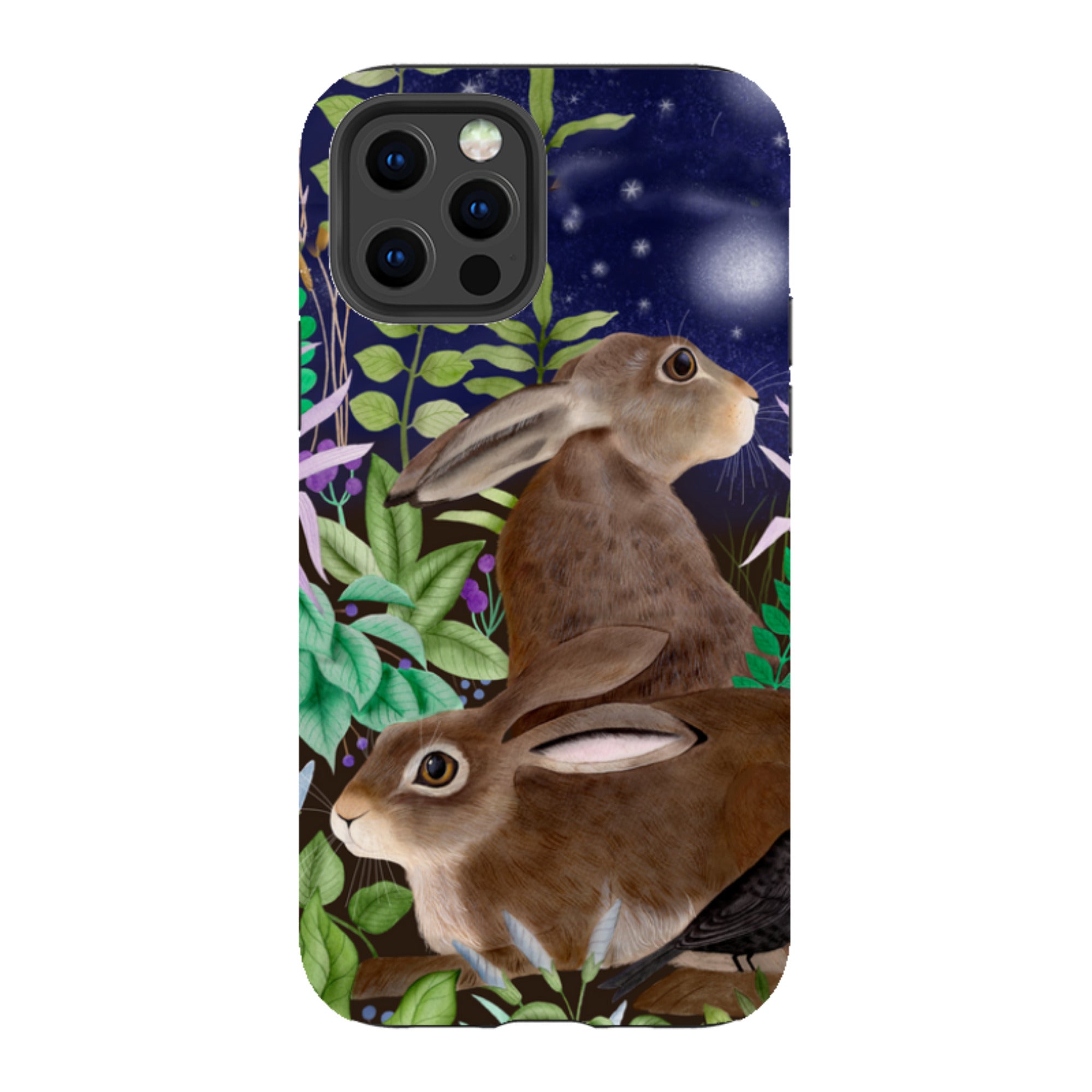iPhone Tough Case - Hares By Bex Parkin