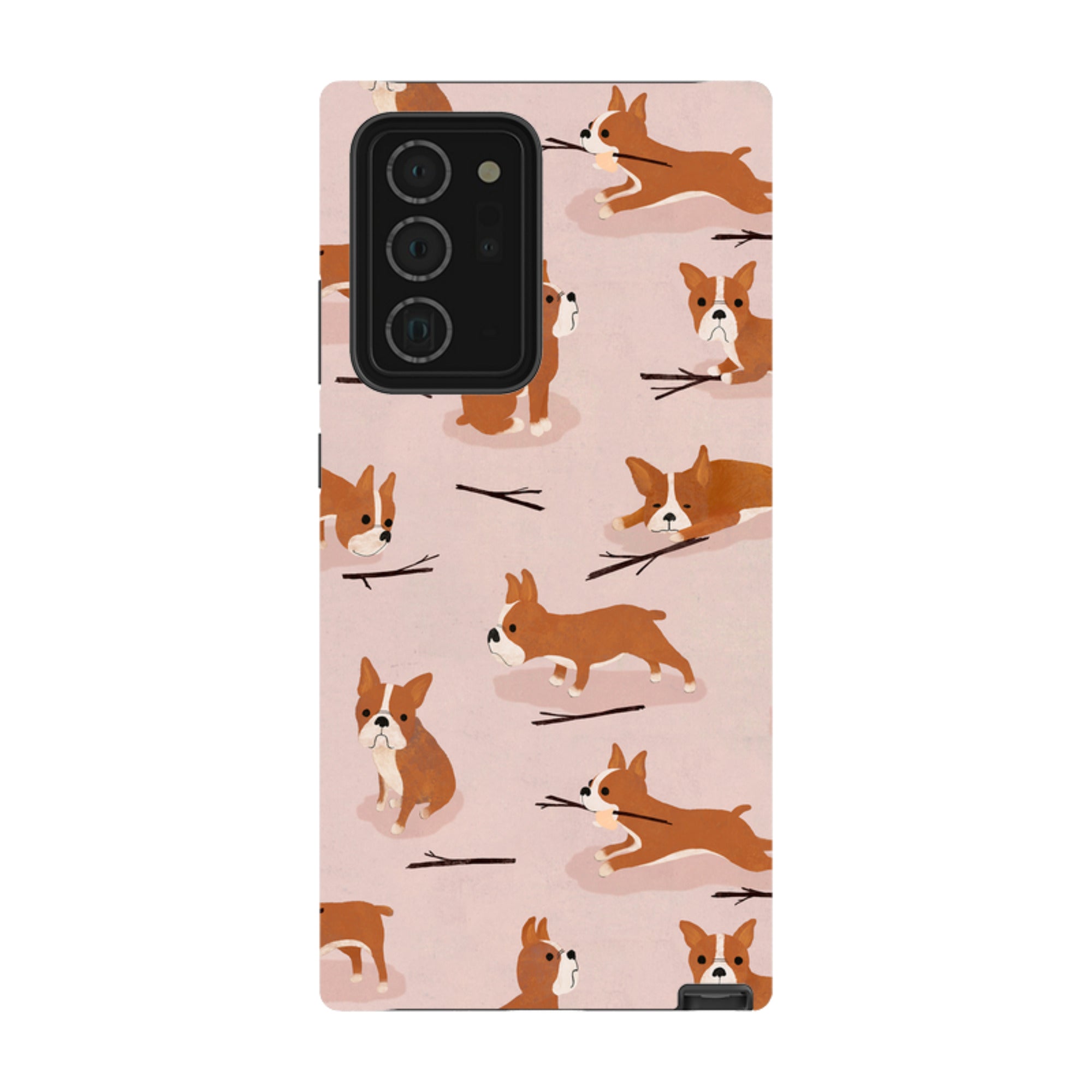 Samsung Tough Case - Boston Terrier By Katherine Quinn
