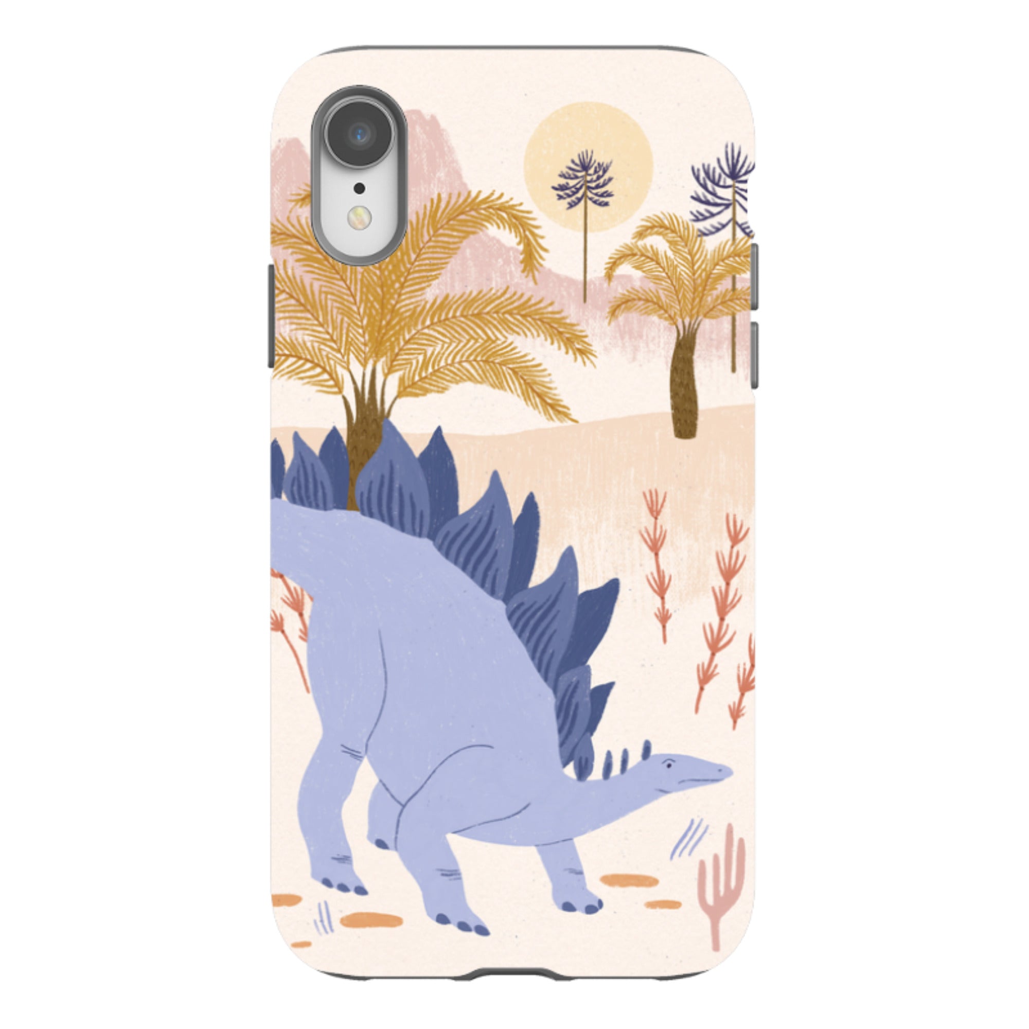 iPhone Tough Case - Stegosaurus By Meghann Rader