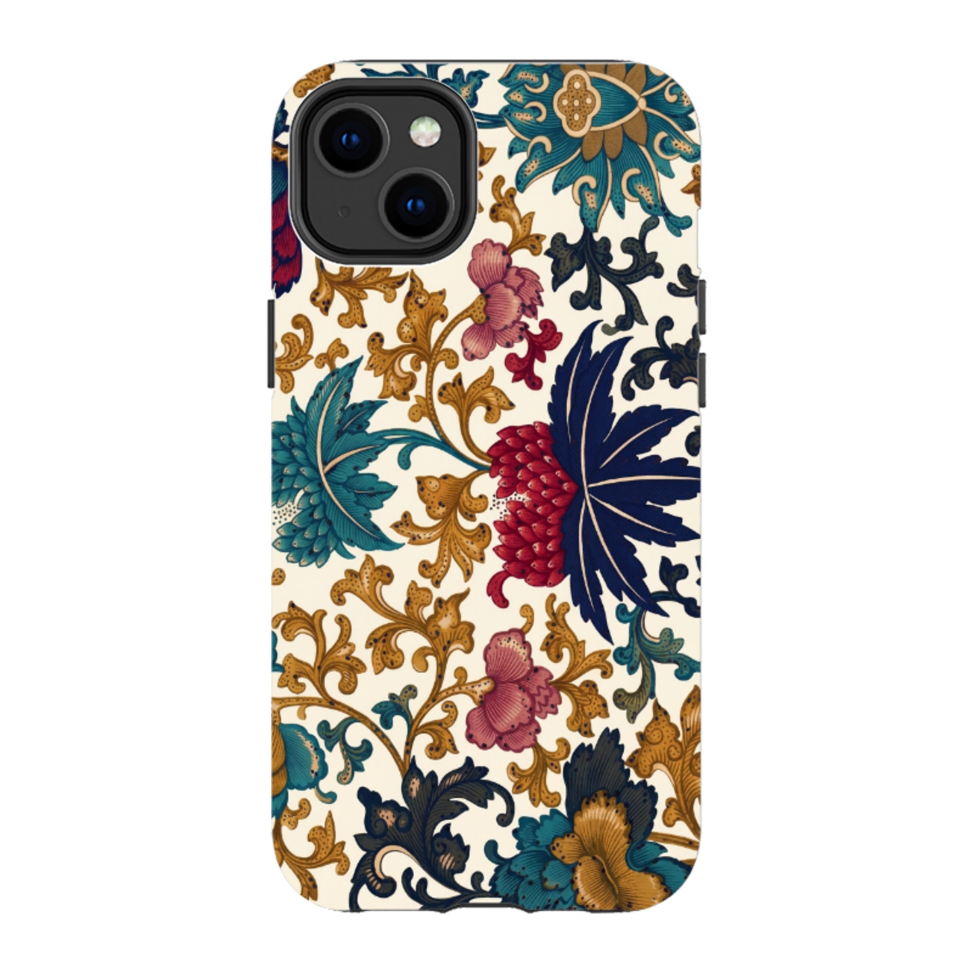 iPhone Tough Case - Vintage Damask Floral