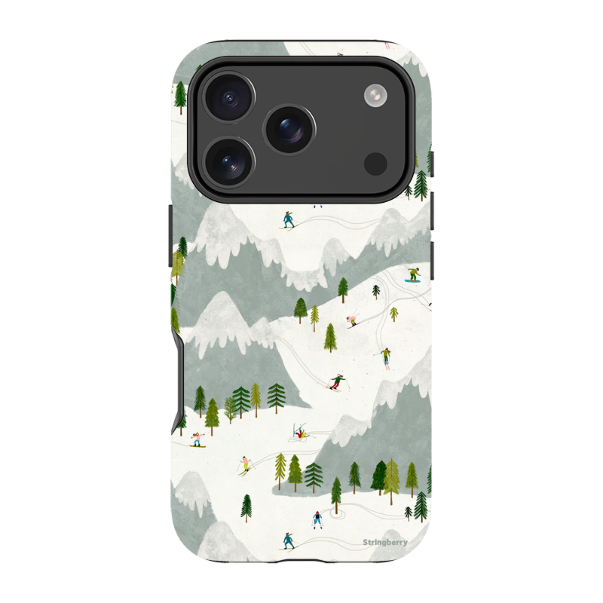 iPhone MagSafe Tough Case - Winter Landscape I By Katherine Quinn