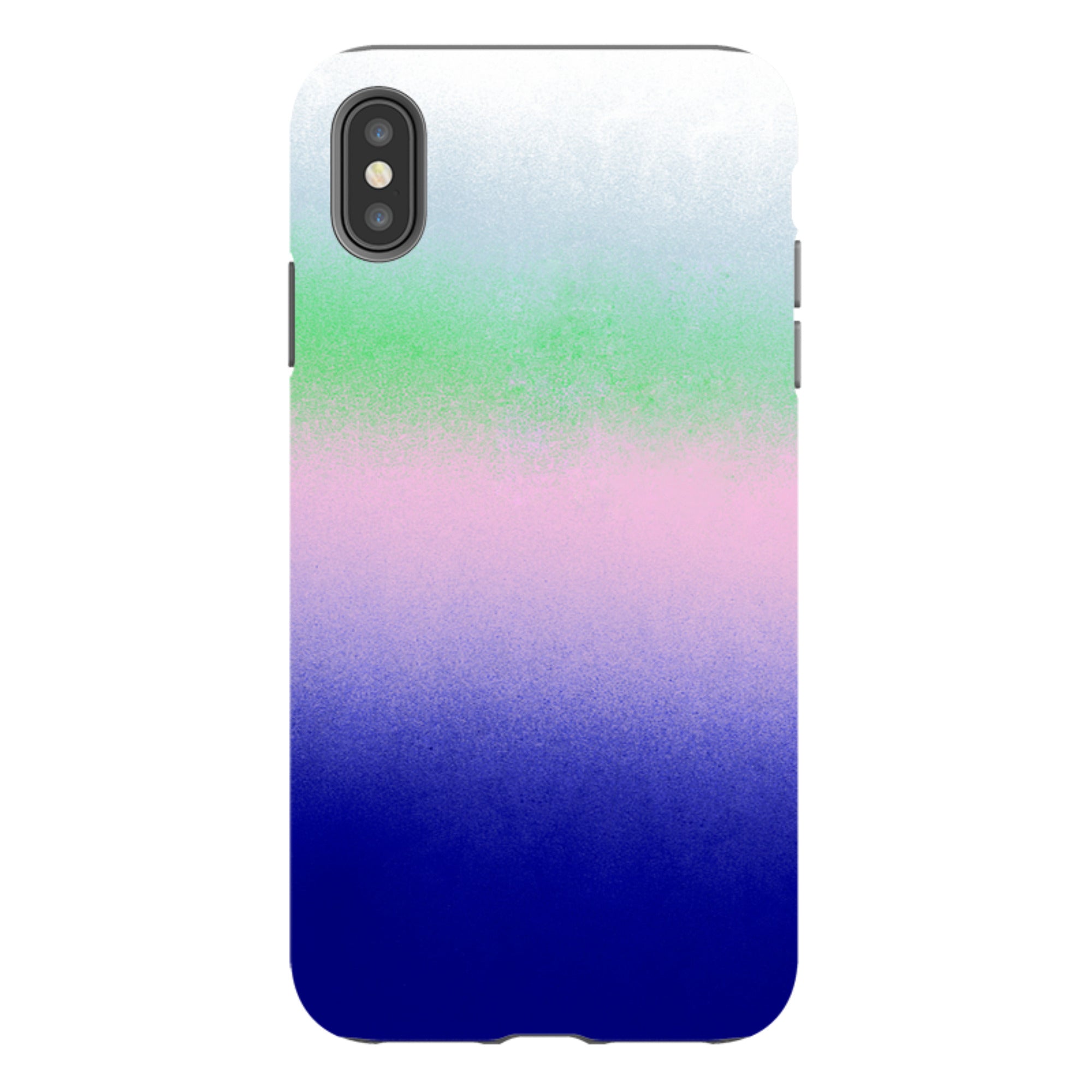 iPhone Tough Case - Rainbow Haze By Kitty Joseph