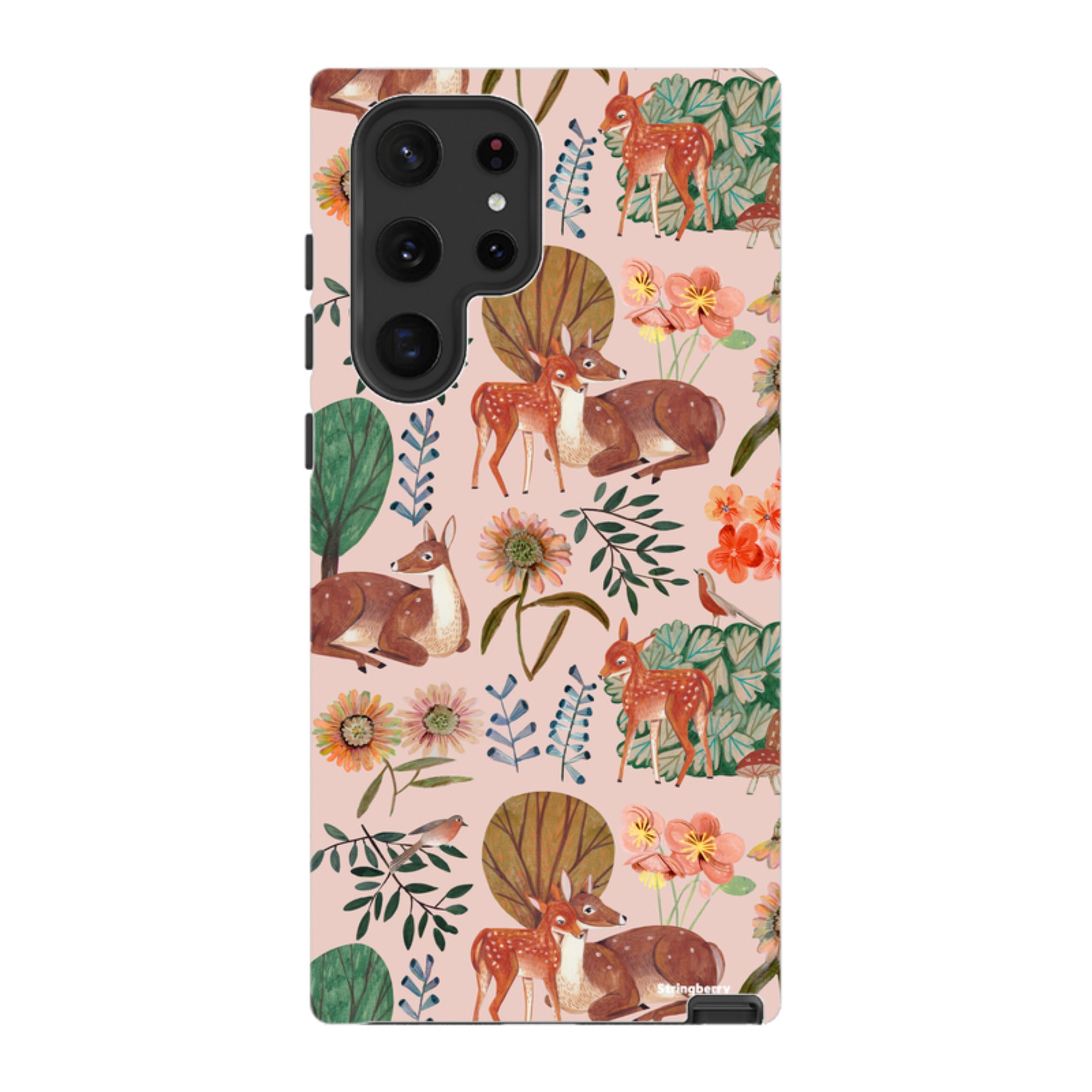 Samsung Tough Case - Deer Pattern By Caroline Bonne Muller