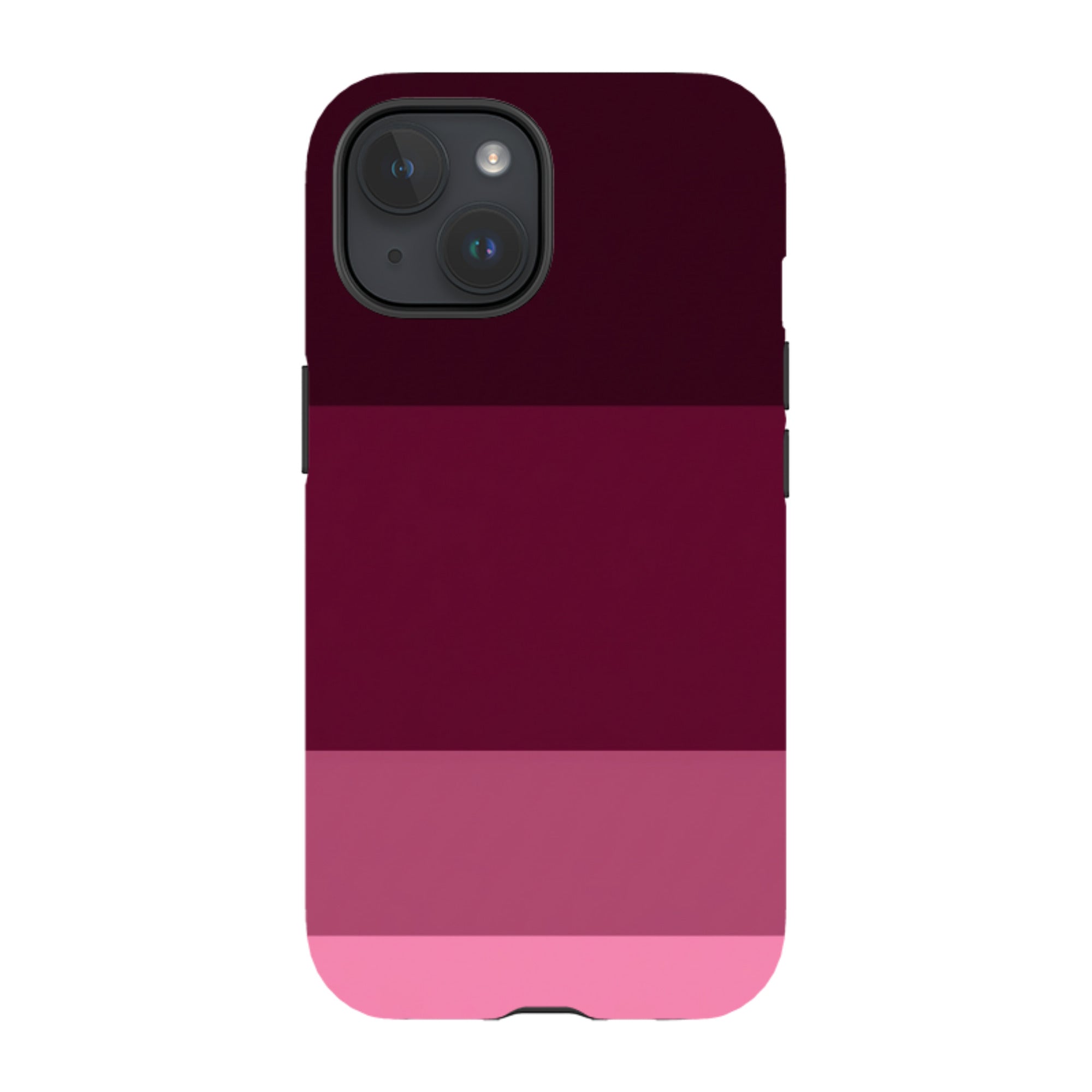 iPhone Tough Case - Burgundy Gradient