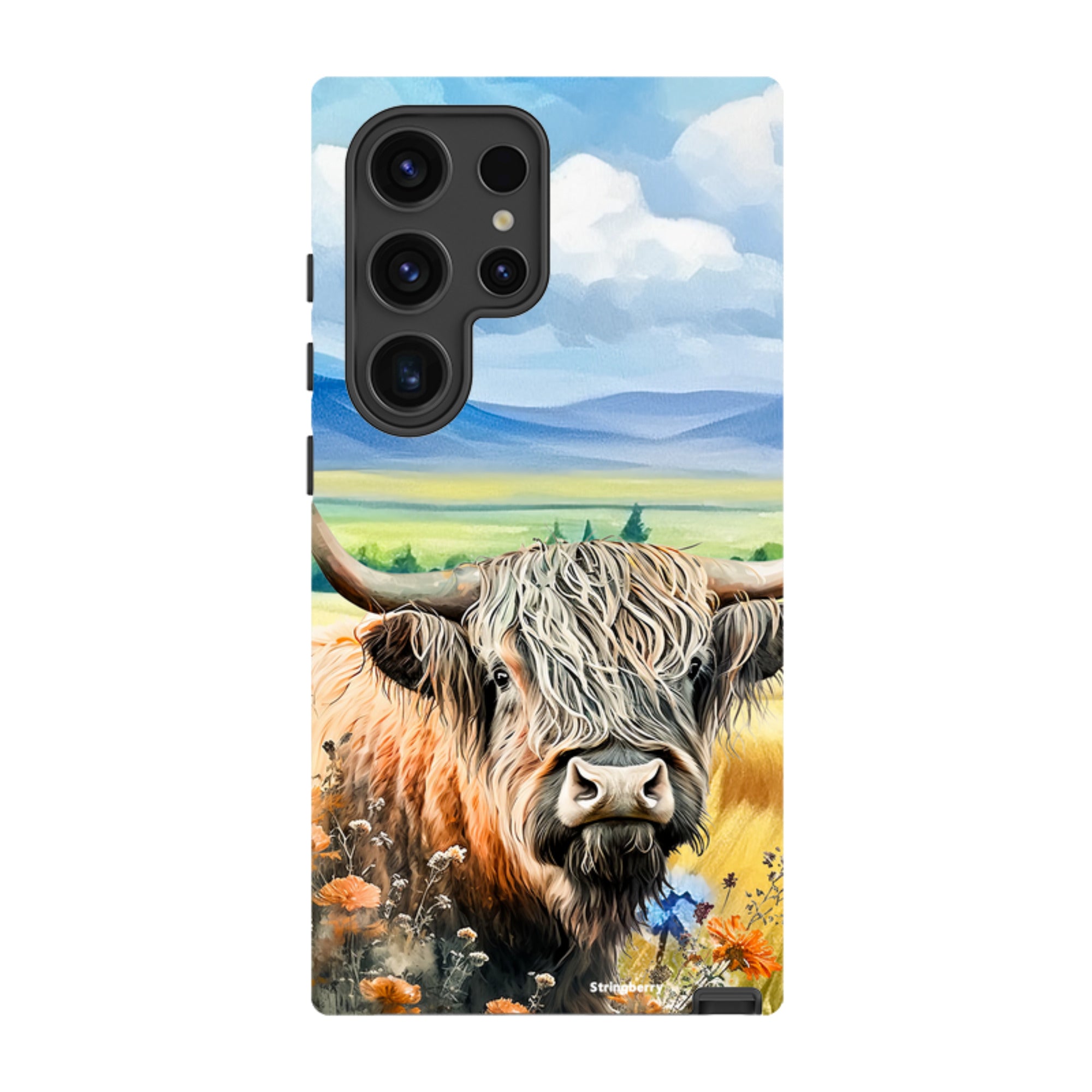 Samsung Tough Case - Highland Cow V