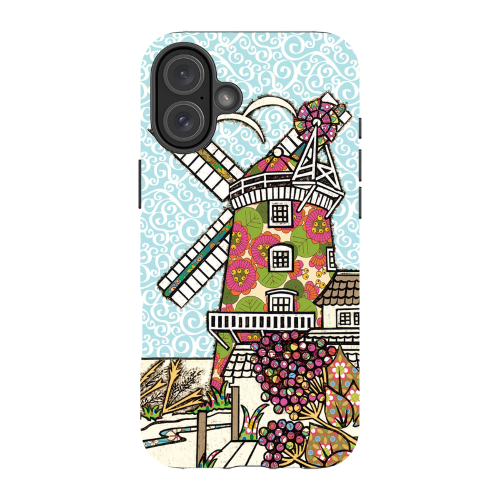 iPhone Tough Case - Cley Windmill By Amelia Bowman