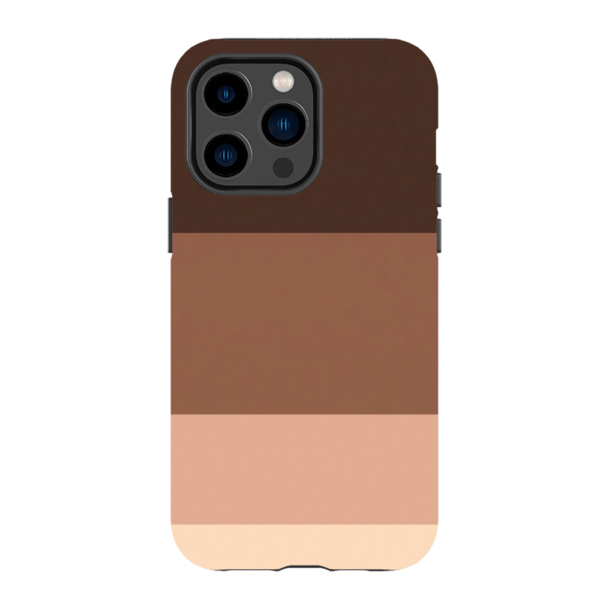 iPhone Tough Case - Brown Gradient
