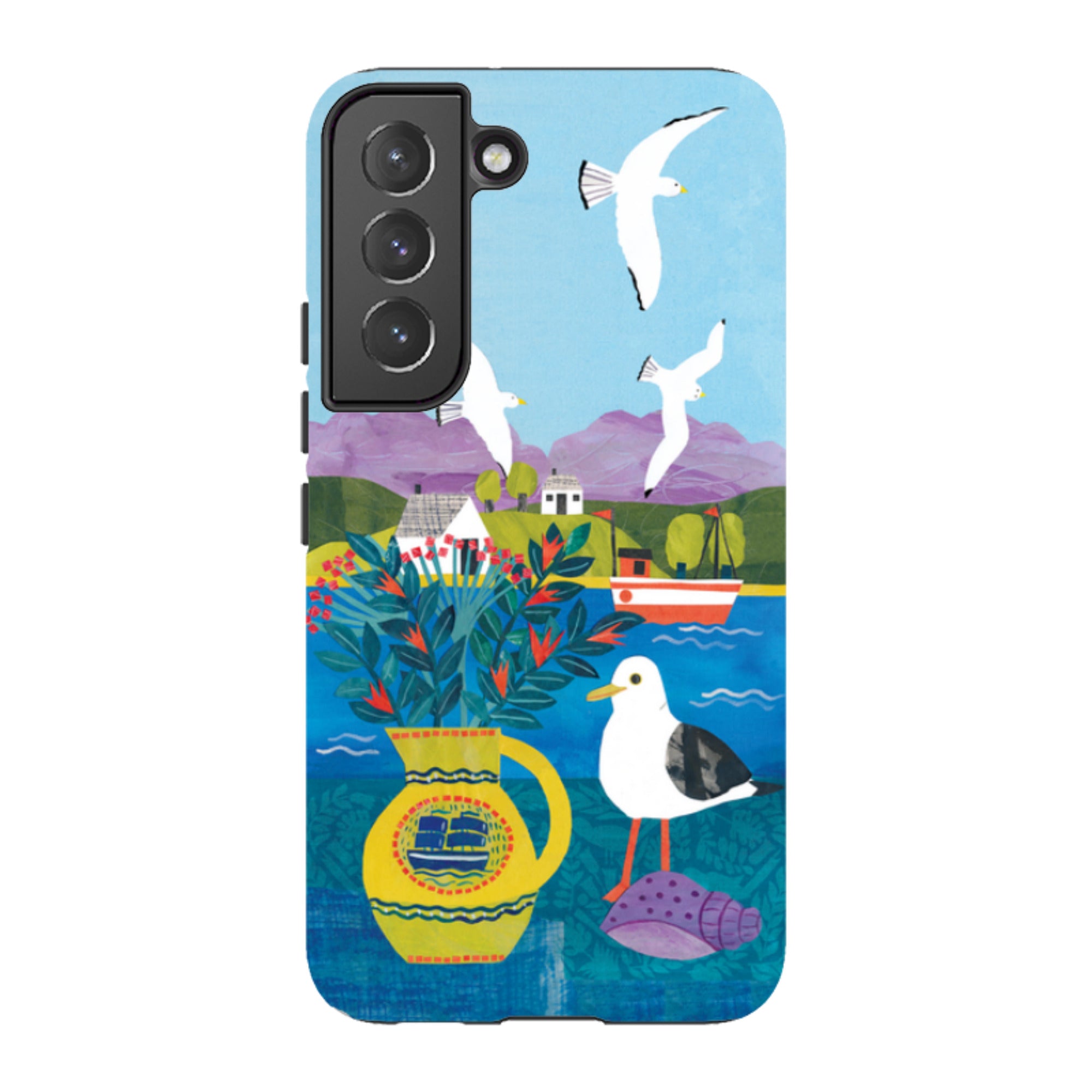 Samsung Tough  Case - Seagulls By Tracey English