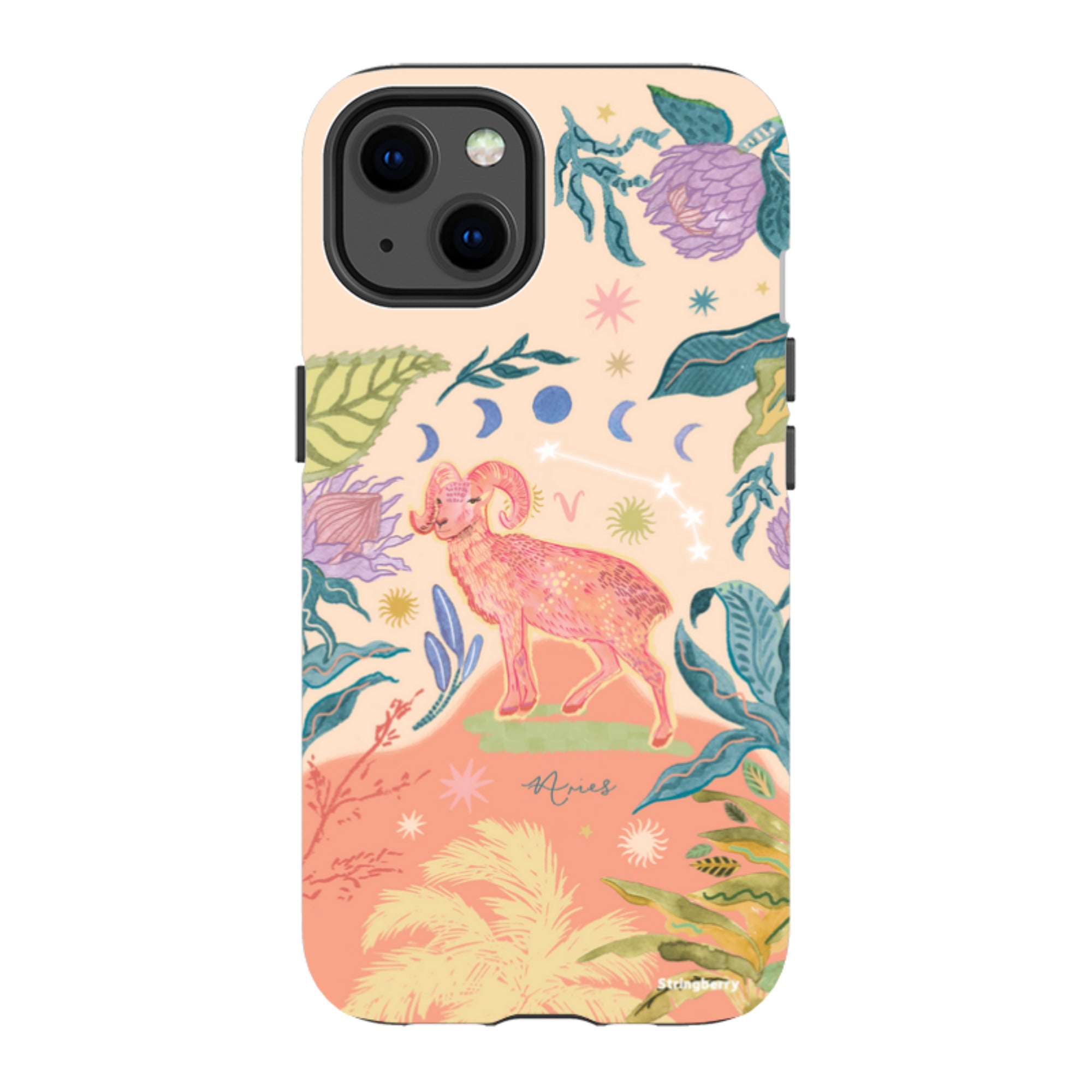 iPhone Tough Case - Aries By Emma Frances Grant