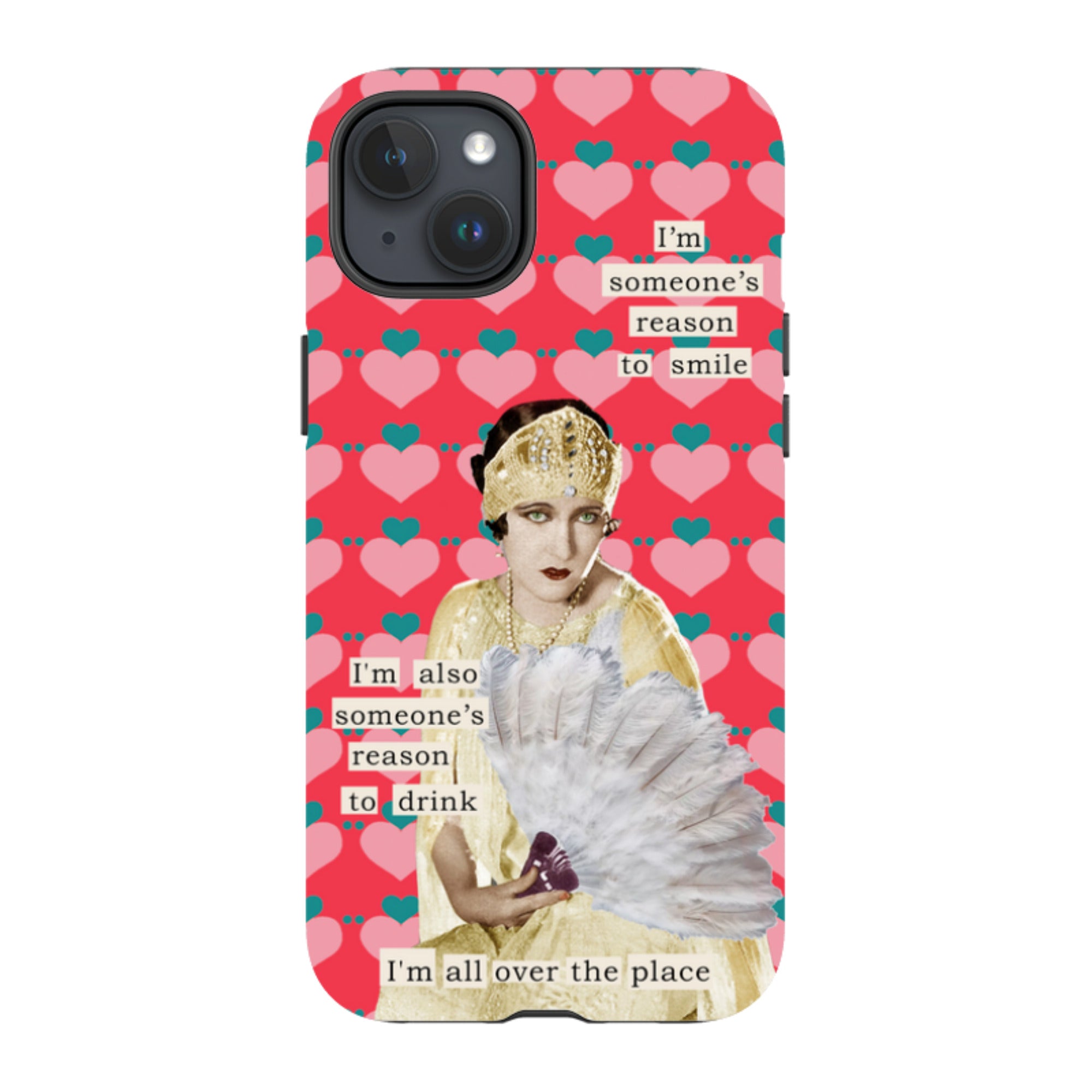 iPhone Tough Case - Someones Reason To Smile By Clare Jordan
