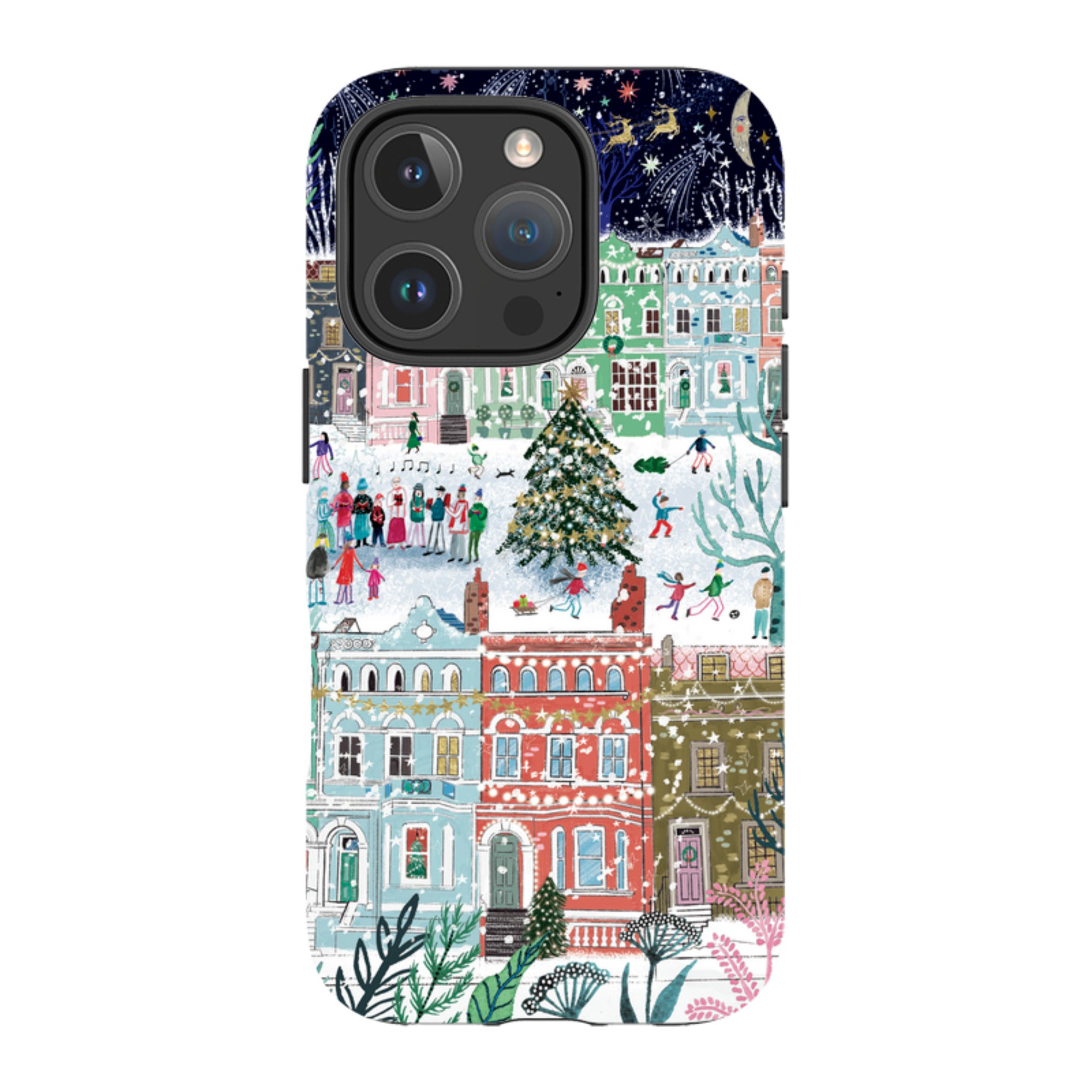 iPhone Tough Case - Winter In Notting Hill By Emma Frances Grant