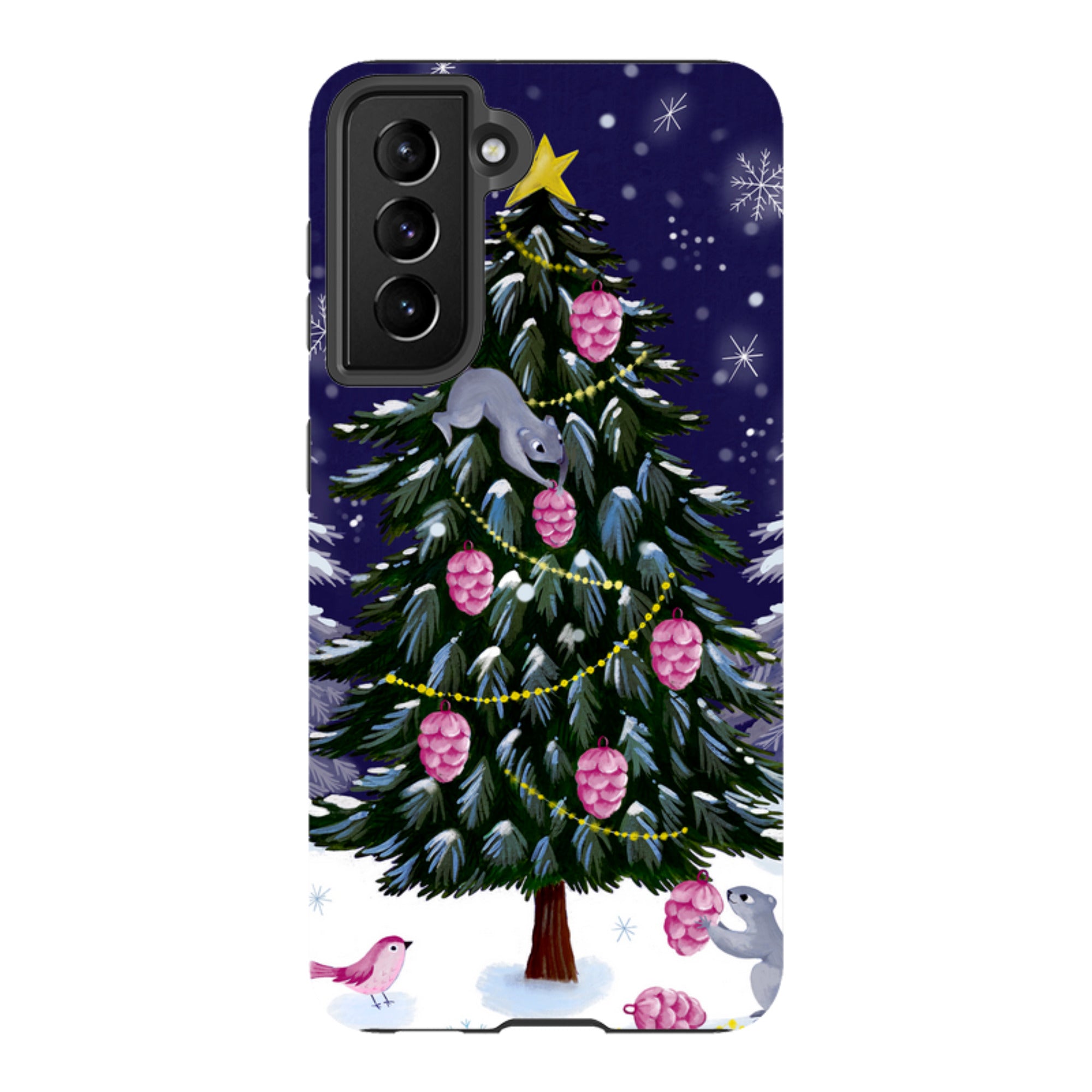 Samsung Tough Case - Squirrel Tree By Bex Parkin