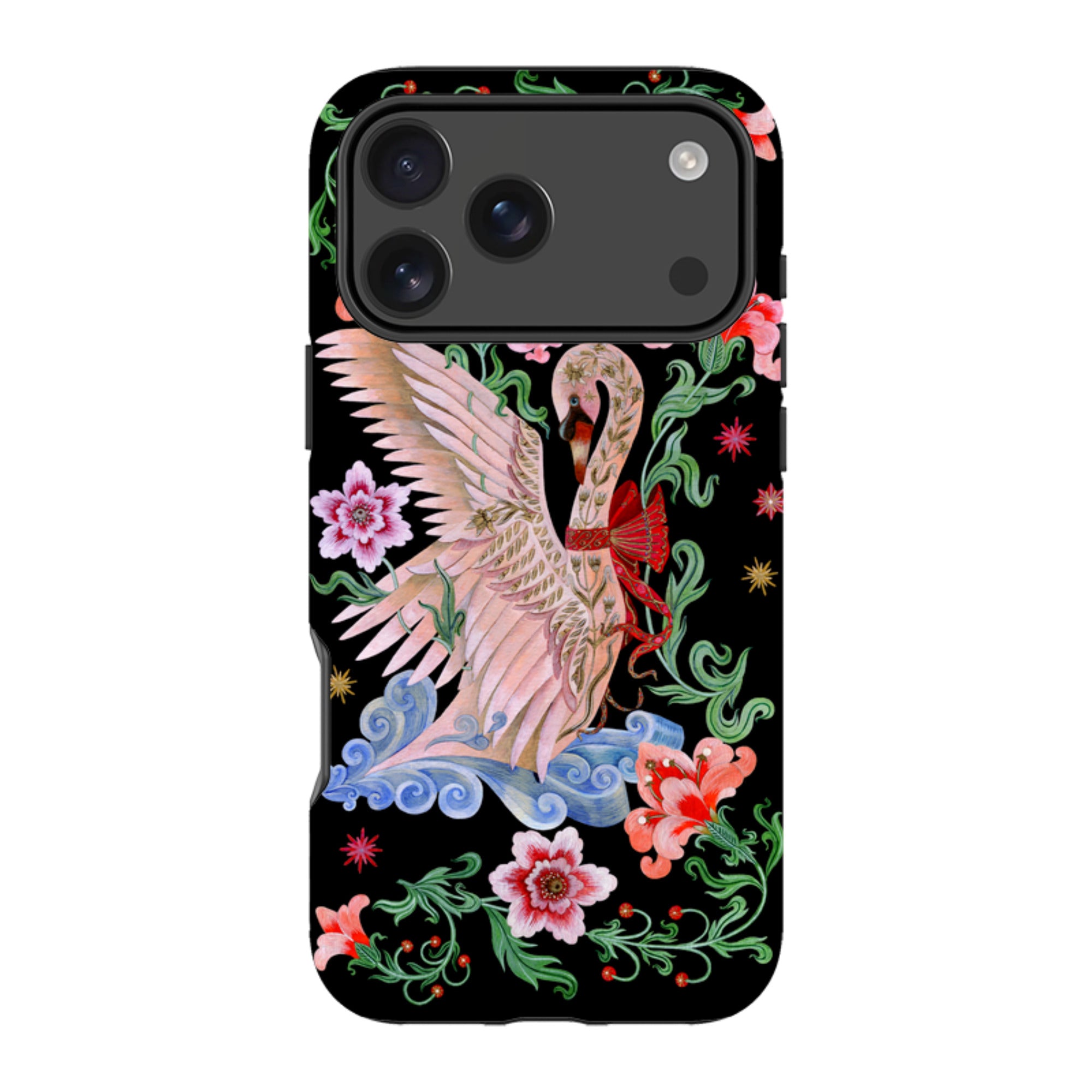 iPhone MagSafe Tough Case - Seven Swans A Swimming By Maria Matos