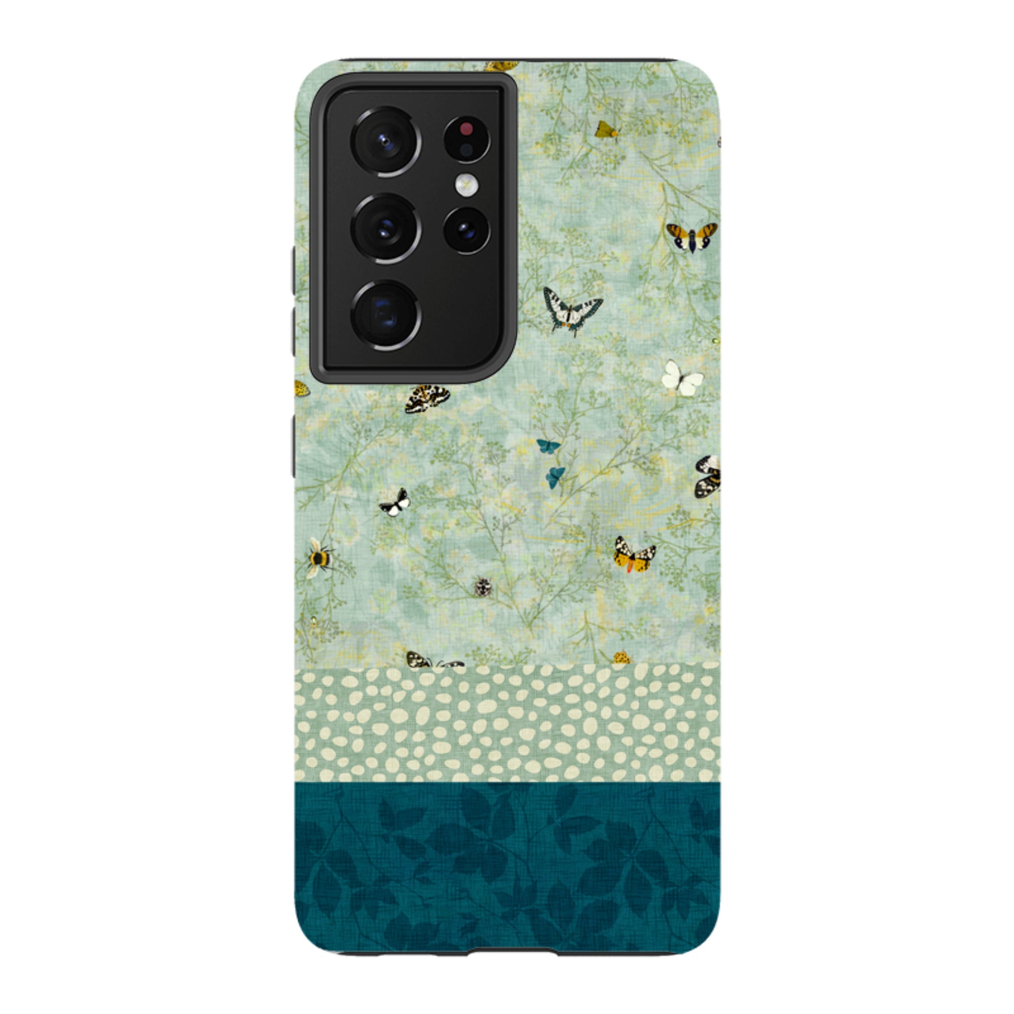 Samsung Tough  Case - Chinoiserie Garden Soft Sage 2 By Katherine Quinn
