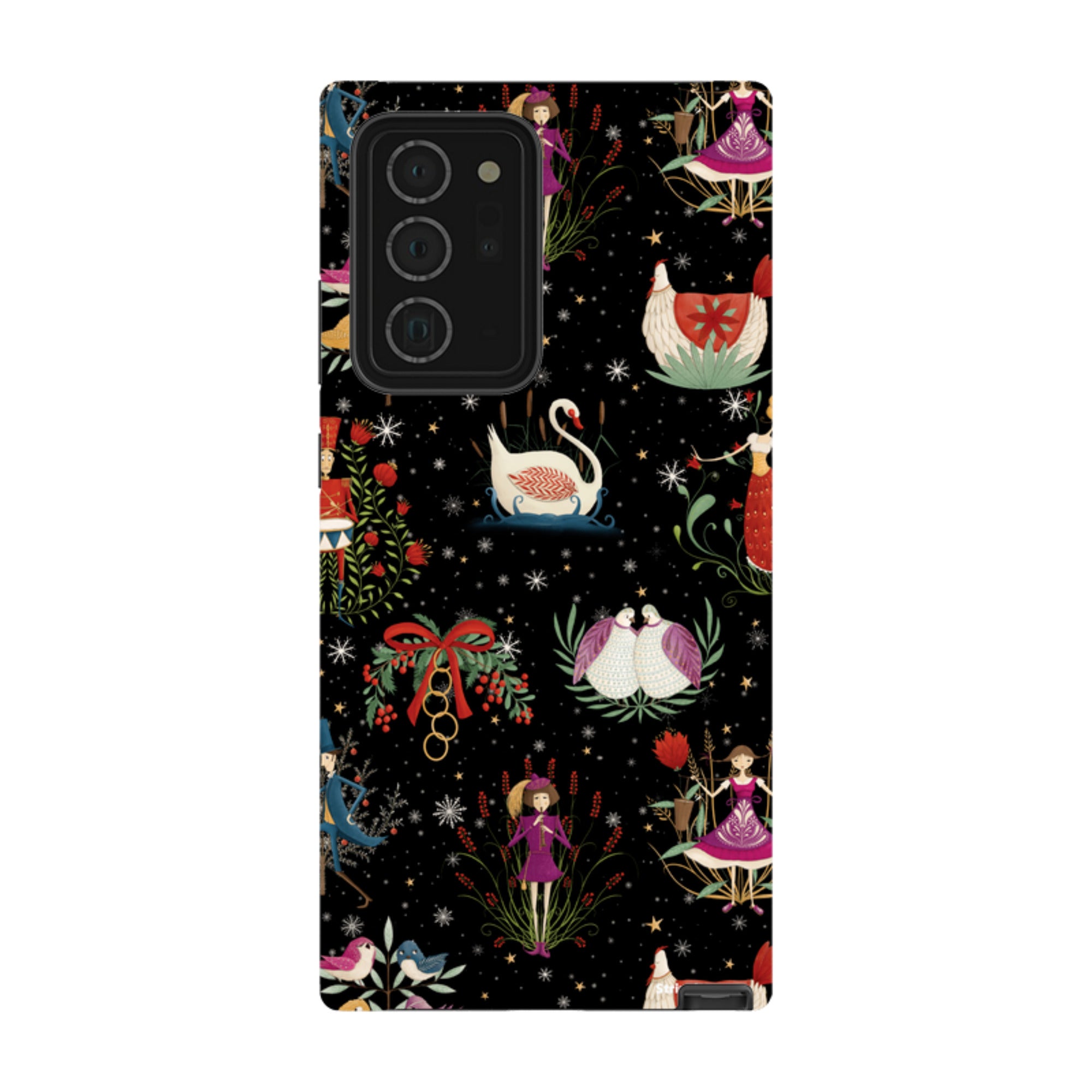 Samsung Tough Case - Twelve Days Black By Maja Lindberg