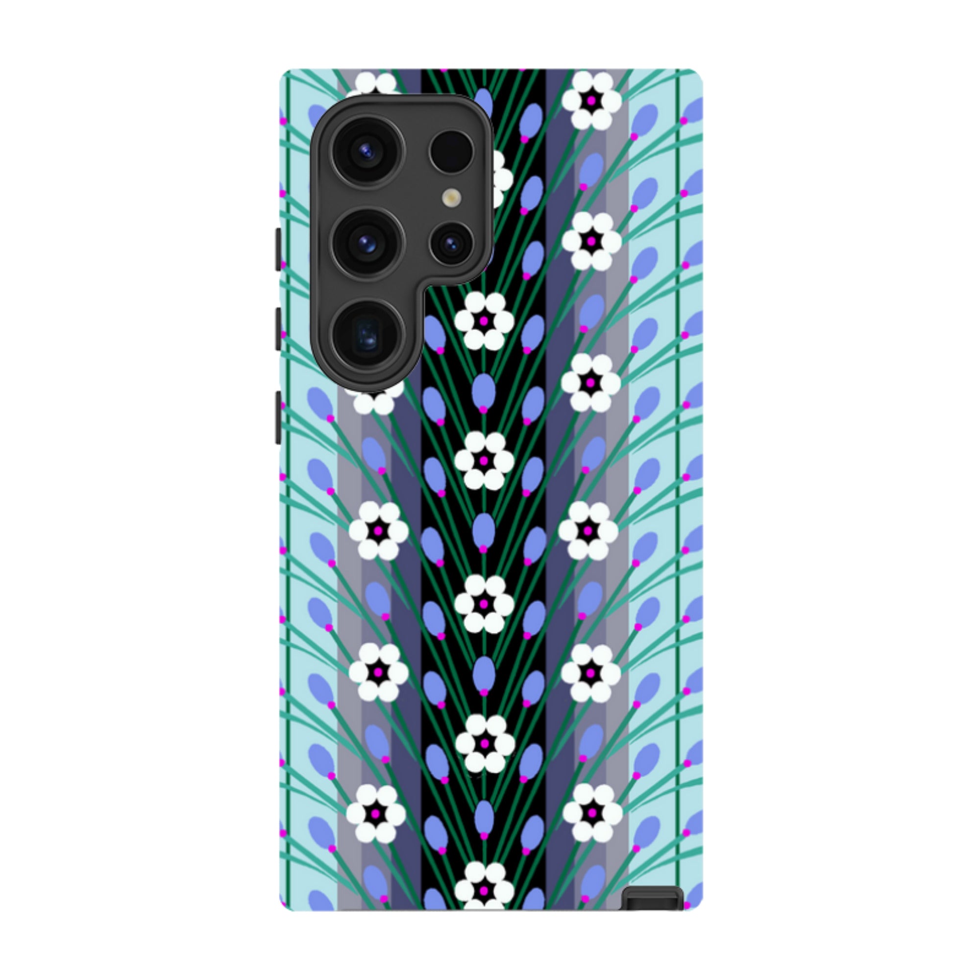 Samsung Tough  Case - Lavender Blue By Cressida Bell
