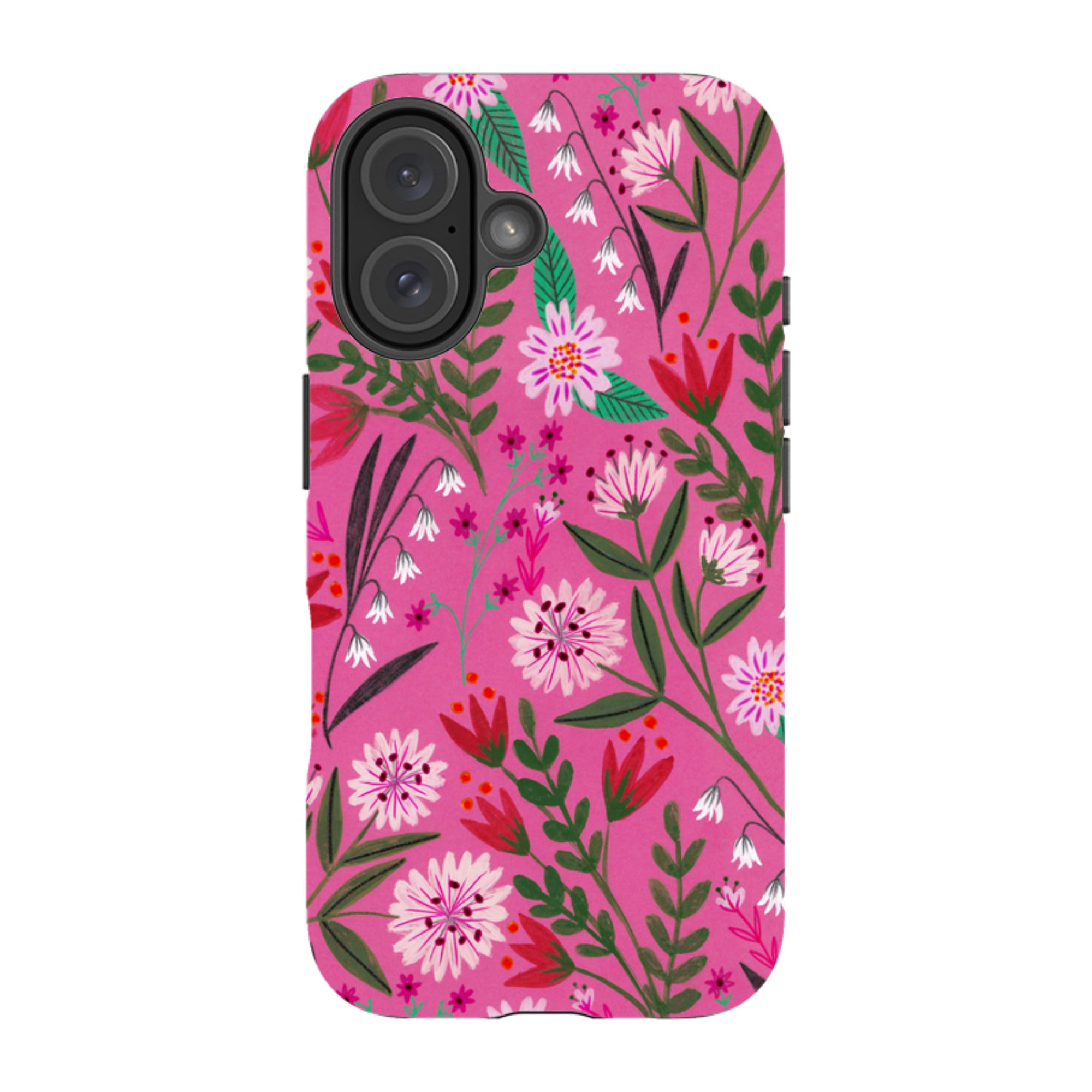 iPhone Tough Case - Pink Sunset By Lee Foster Wilson