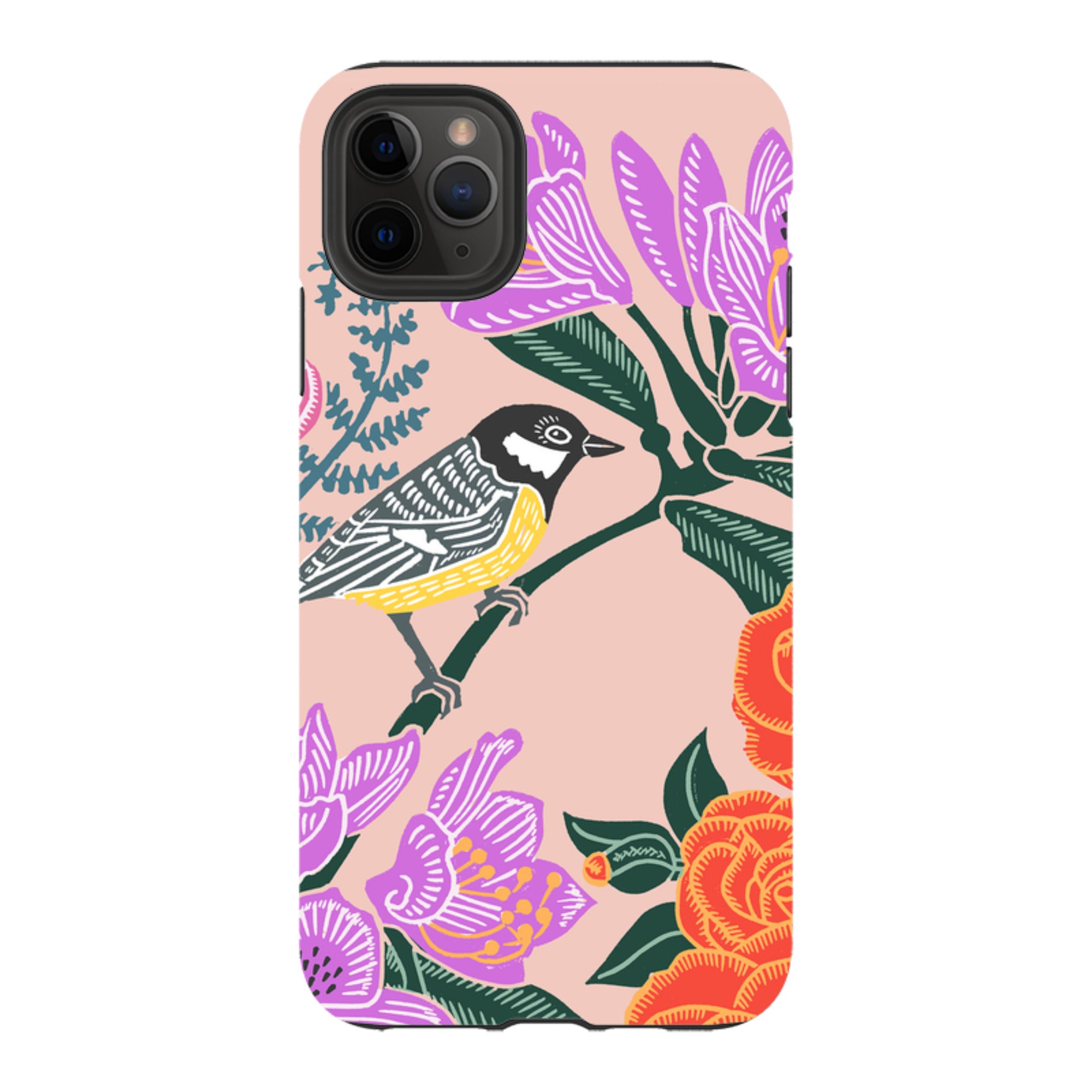 iPhone Tough Case - Camelia By Kate Heiss
