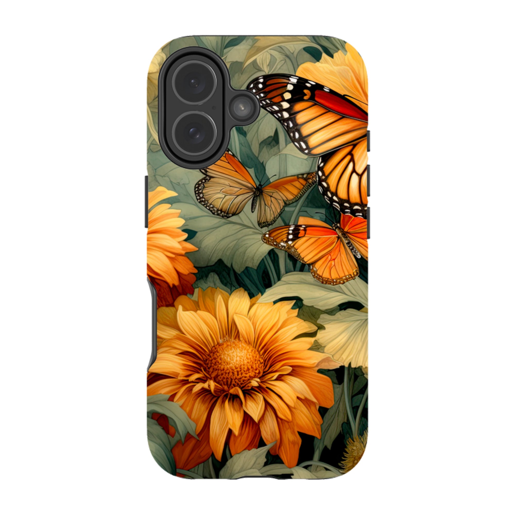 iPhone MagSafe Tough Case - Butterfly Daisies V