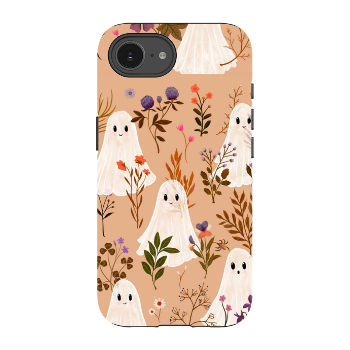 iPhone Tough Case - Ghost in the Garden - Cider Clay By Katherine Quinn