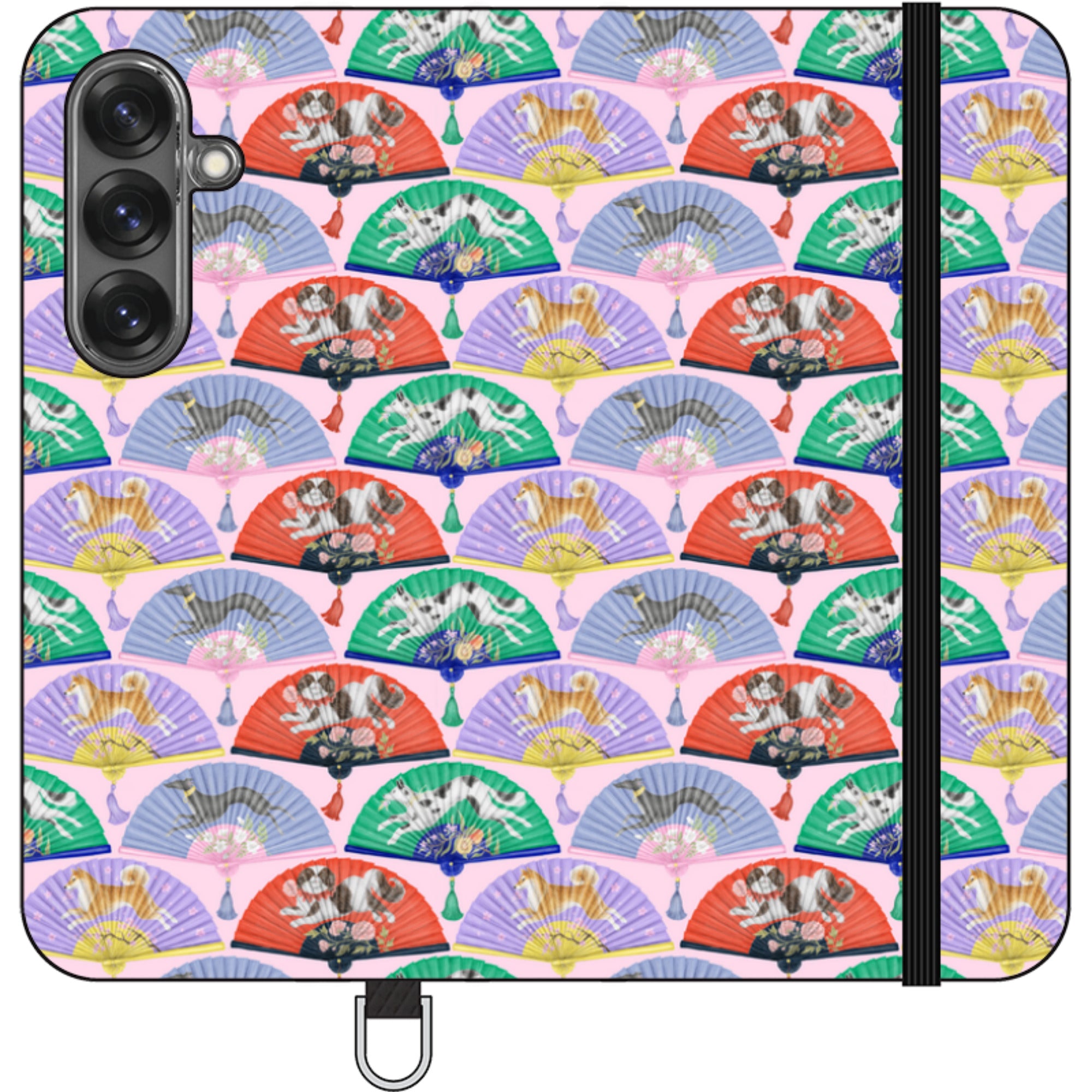 Dog Fan Wallet Case By Catherine Rowe