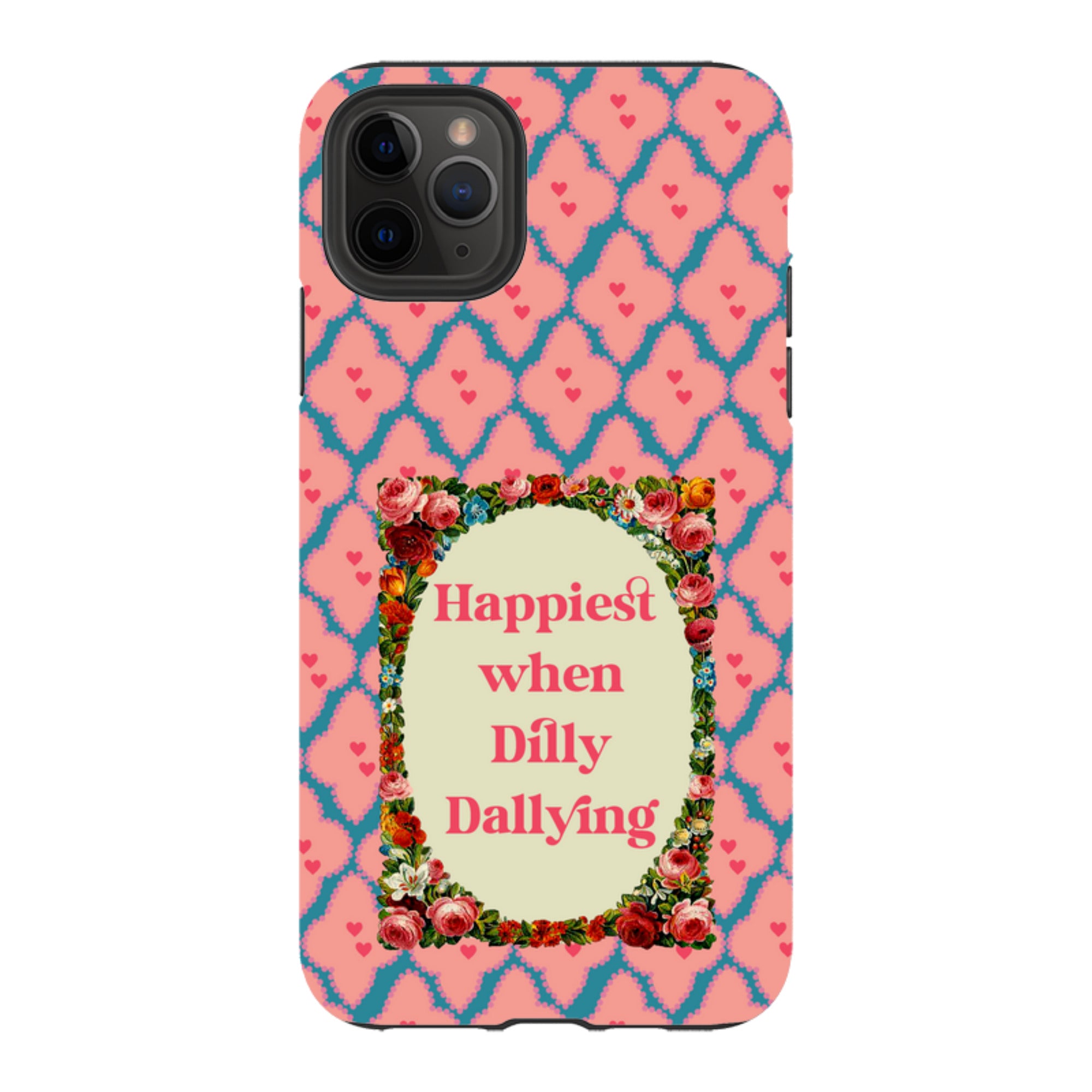 iPhone Tough Case - Dilly Dally By Clare Jordan
