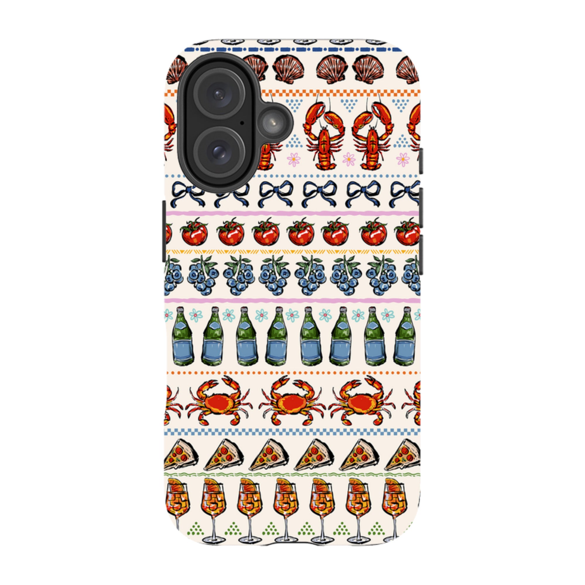 iPhone MagSafe Tough Case - Crab Pattern