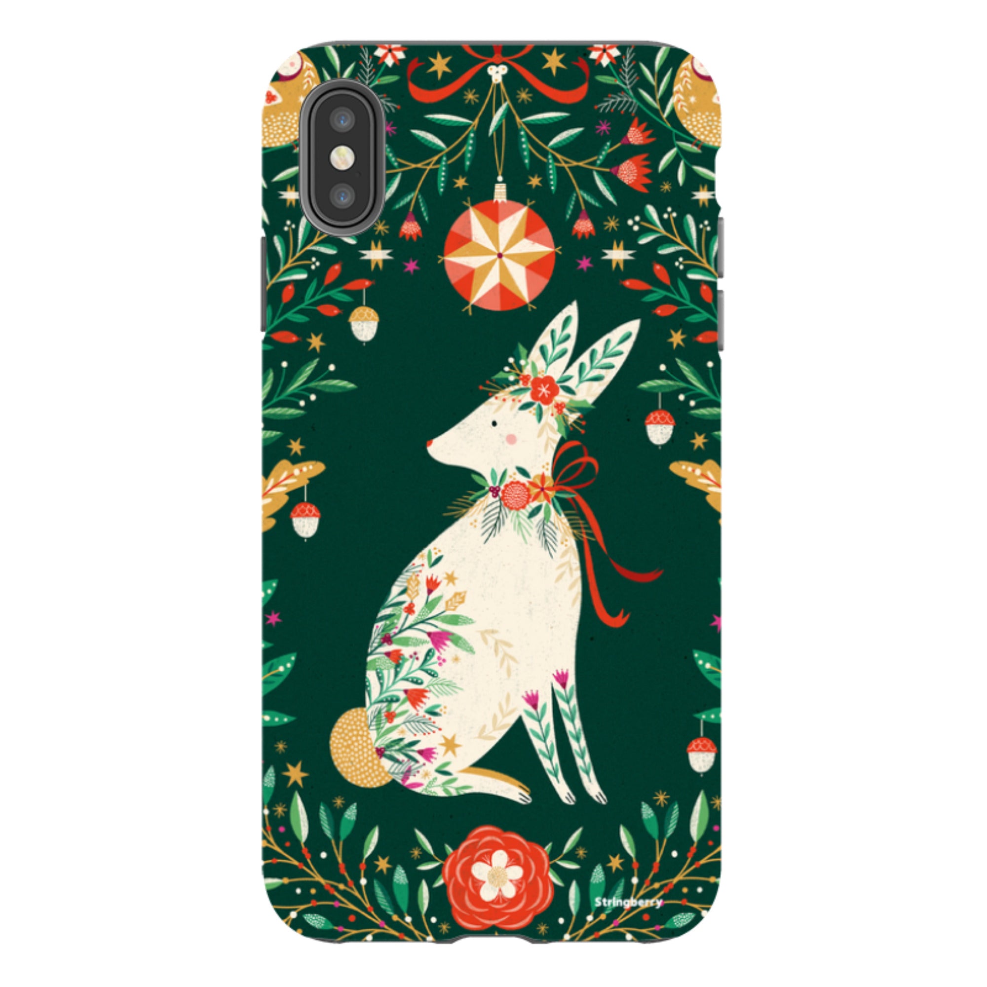 iPhone Tough Case - Hare III By Ali Brookes