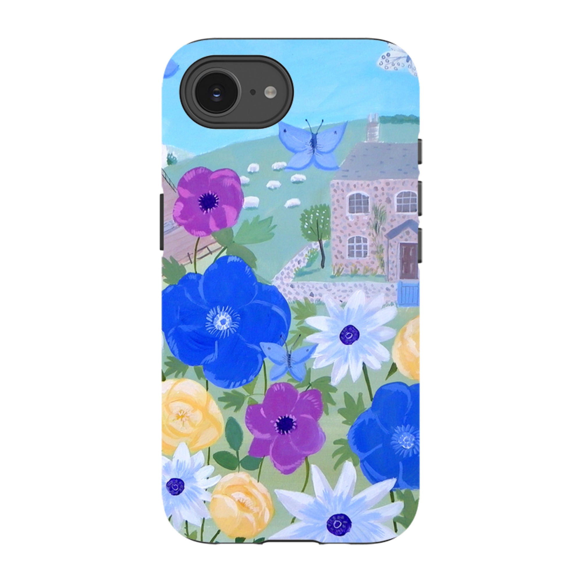 iPhone Tough Case - Cottage By Mary Stubberfield