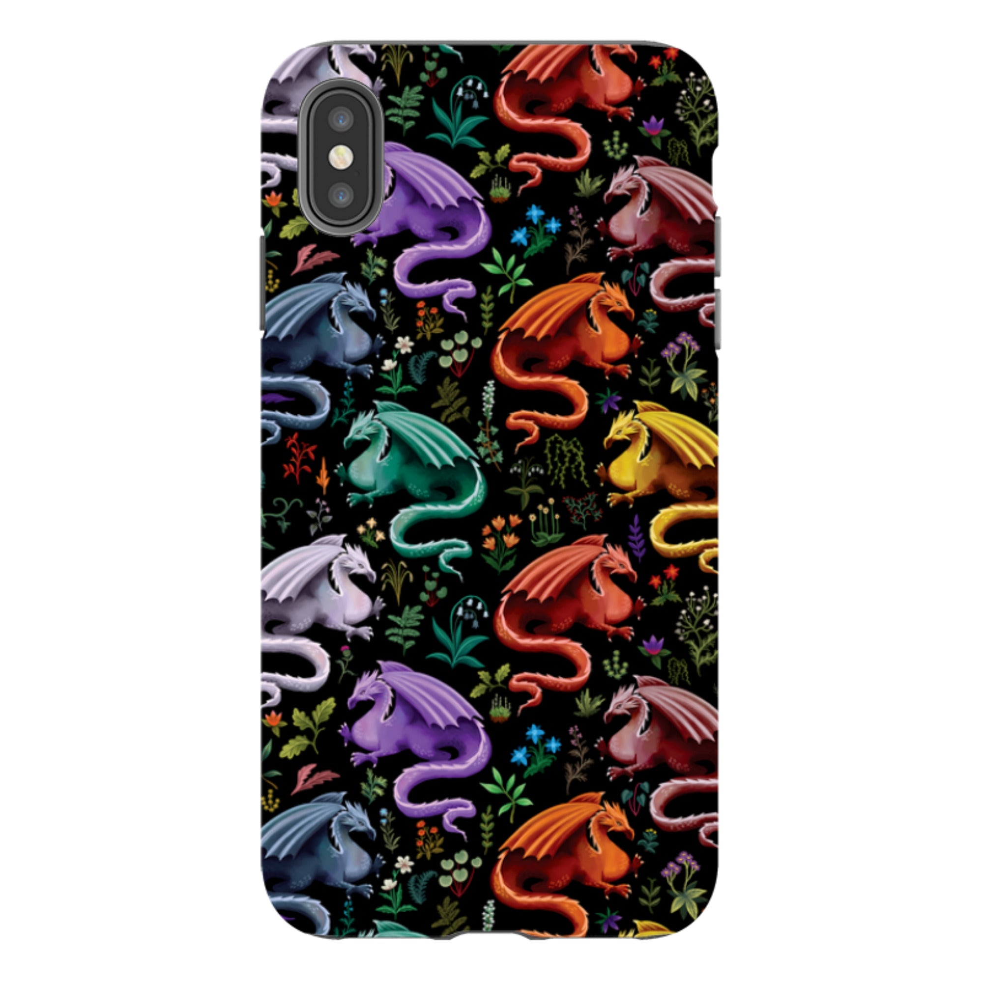 iPhone Tough Case - Dragons By Anna Stead