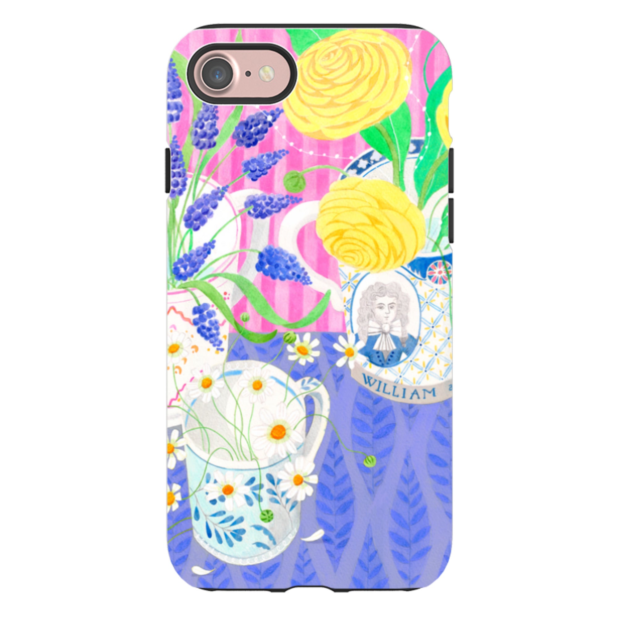 iPhone Tough Case - Muscari Flowers By Bex Parkin
