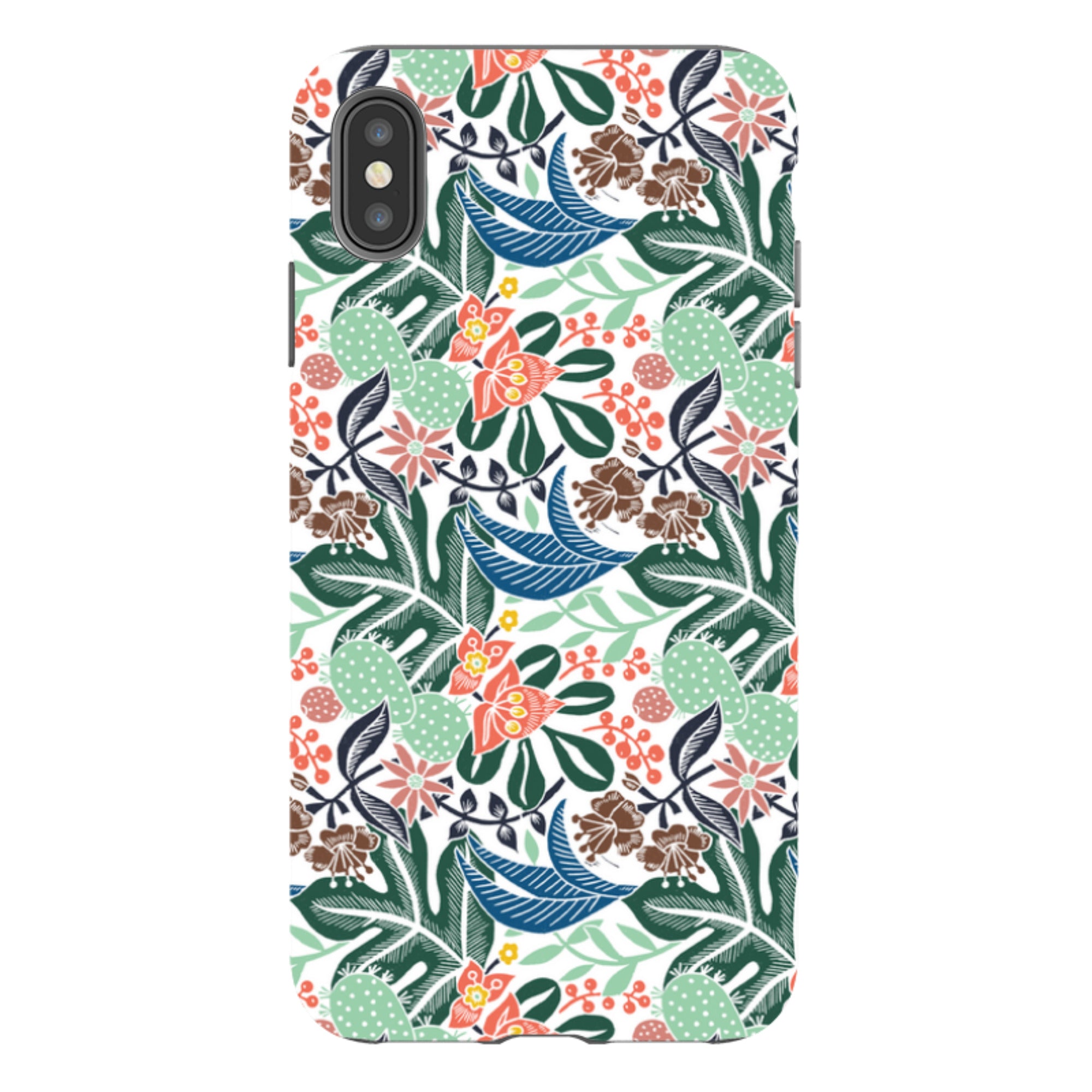 iPhone Tough Case - Tropical Cactus 2 By Kate Heiss