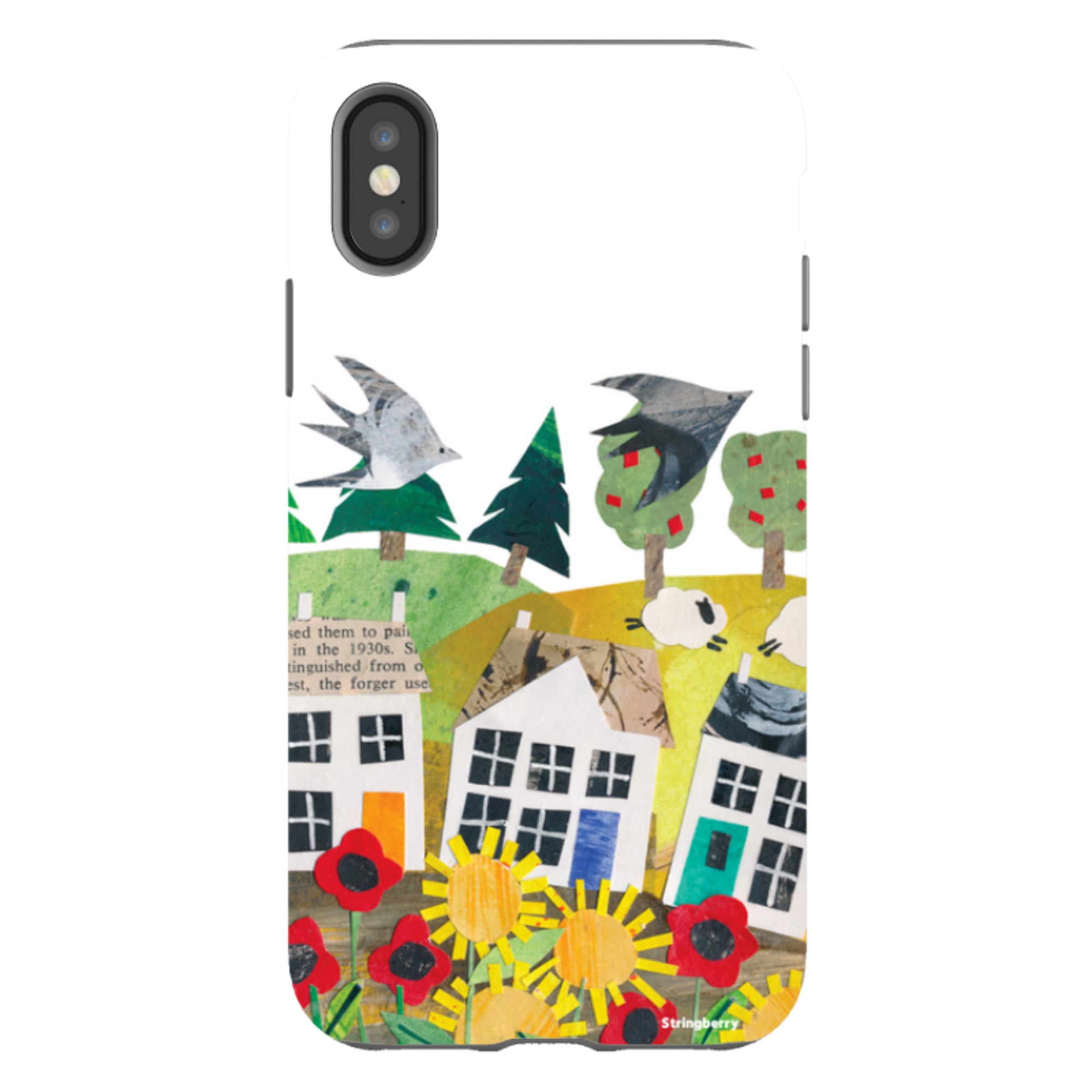 iPhone Tough Case - Countryscape II By Tracey English