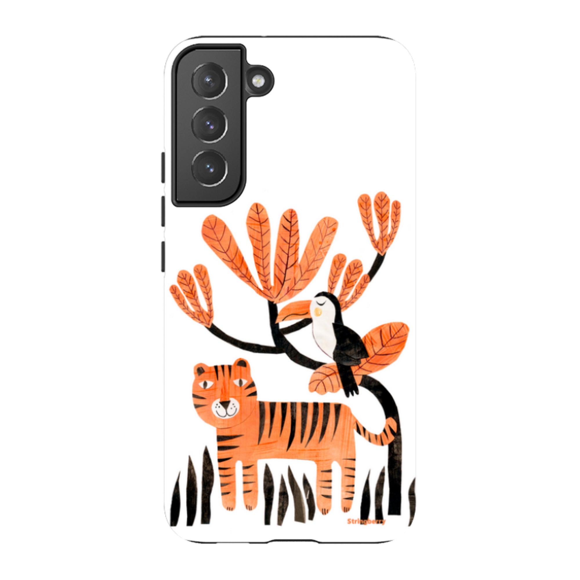 Samsung Tough Case - Tiger And Toucan By Tracey English