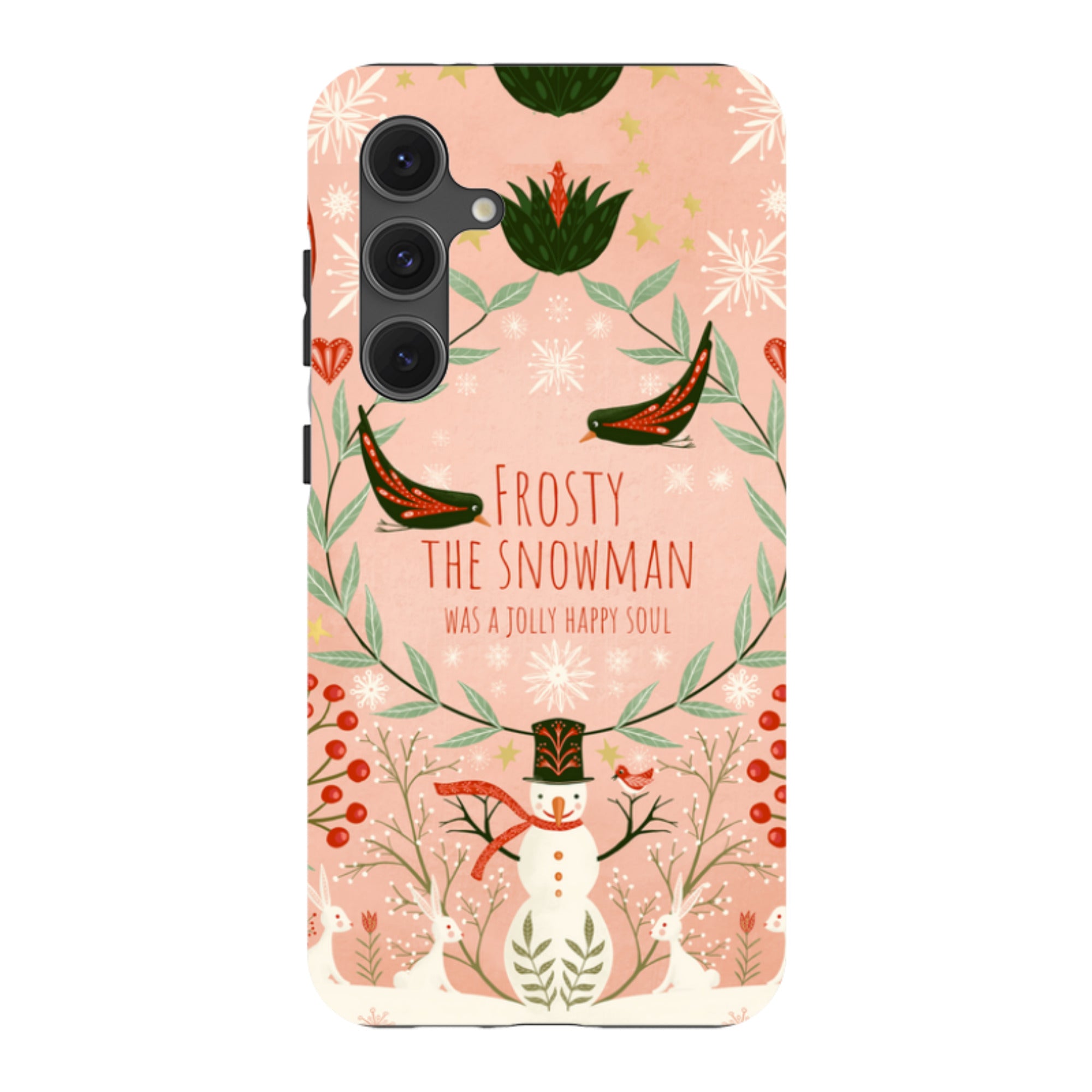 Samsung Tough Case - Frosty The Snow Man By Maja Lindberg