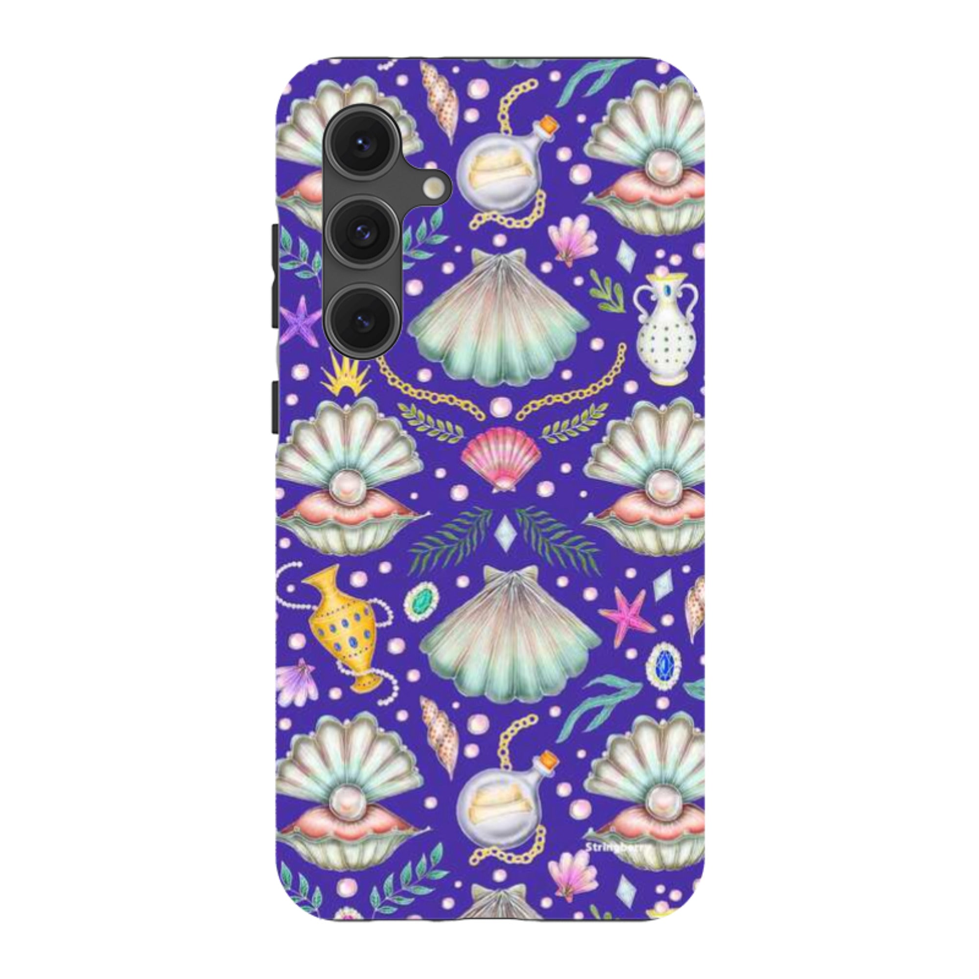 Samsung Tough Case - Pearl's Fantasy Indigo By Catherine Rowe