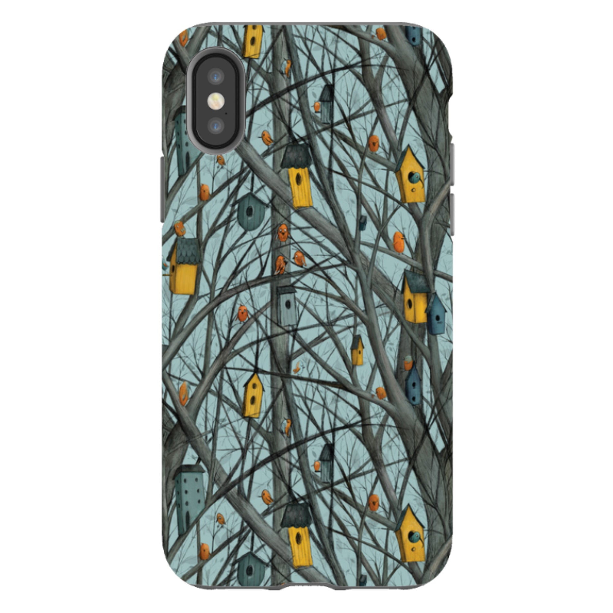 iPhone Tough Case - Bird Nest By Maja Lindberg